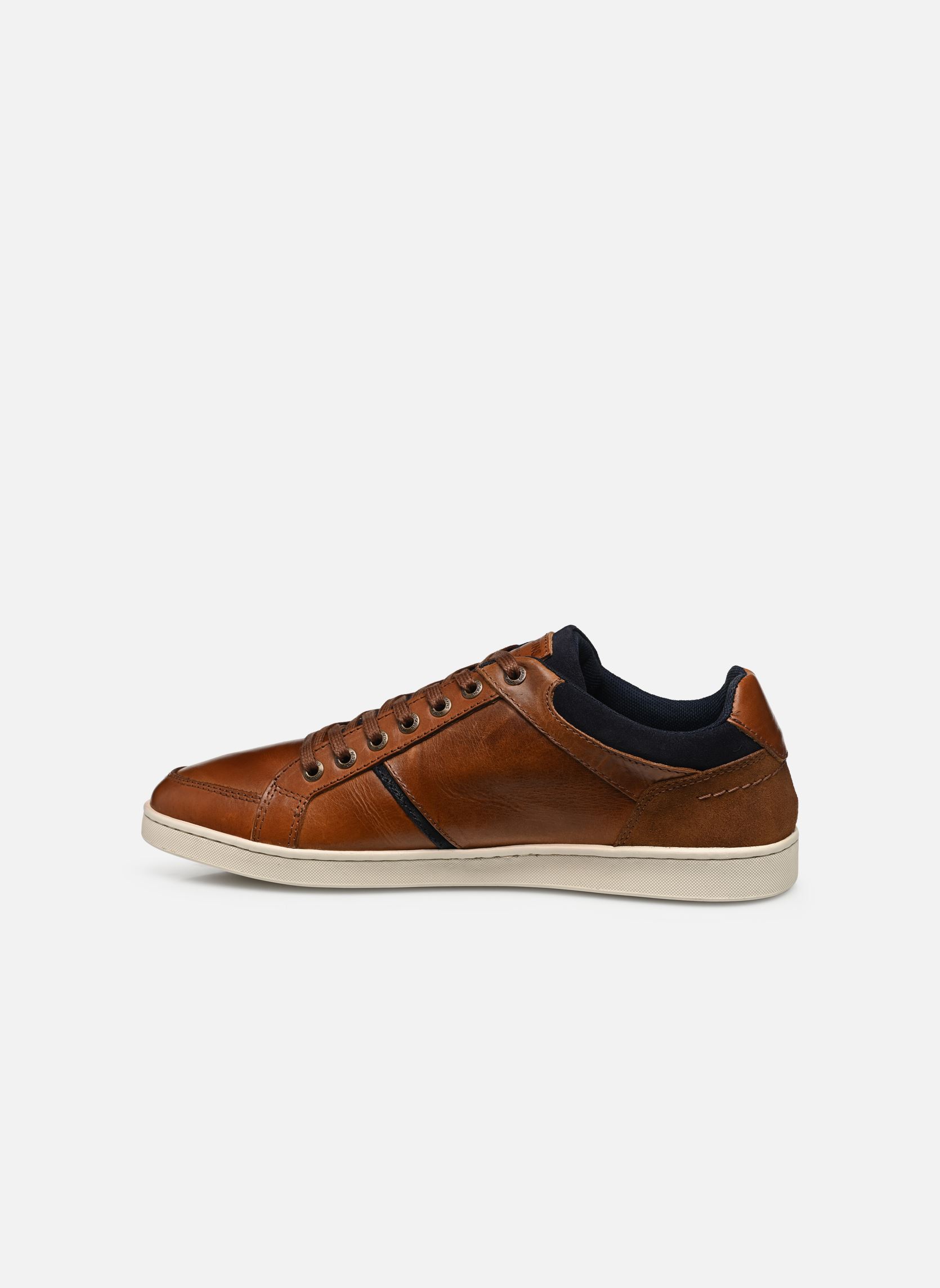 Baskets basses IXIA homme marron Redskins Baskets basses IXIA homme marron cognac+marine