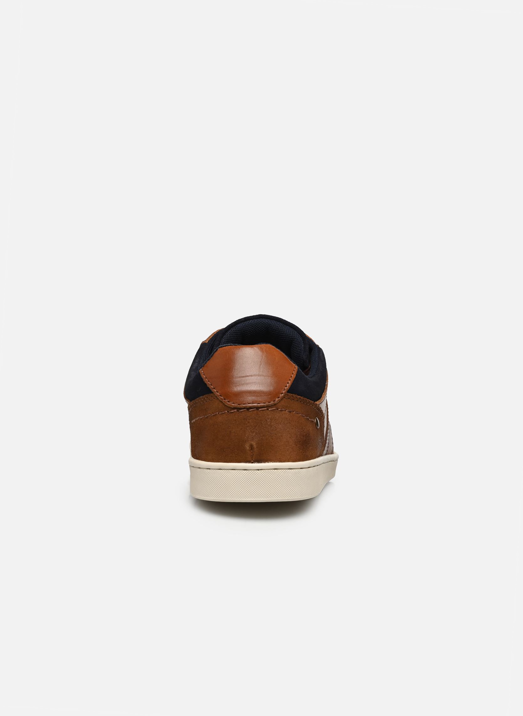 Baskets basses IXIA homme marron Redskins Baskets basses IXIA homme marron cognac+marine