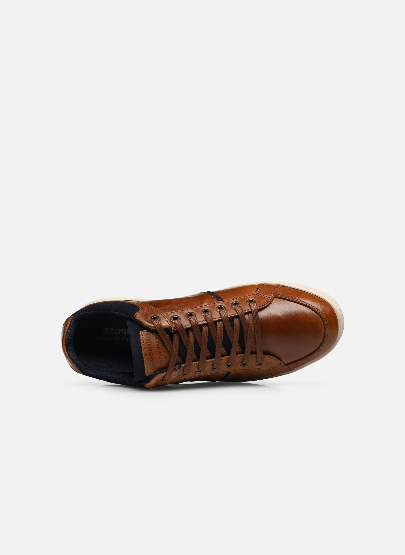 Baskets basses IXIA homme marron Redskins Baskets basses IXIA homme marron cognac+marine