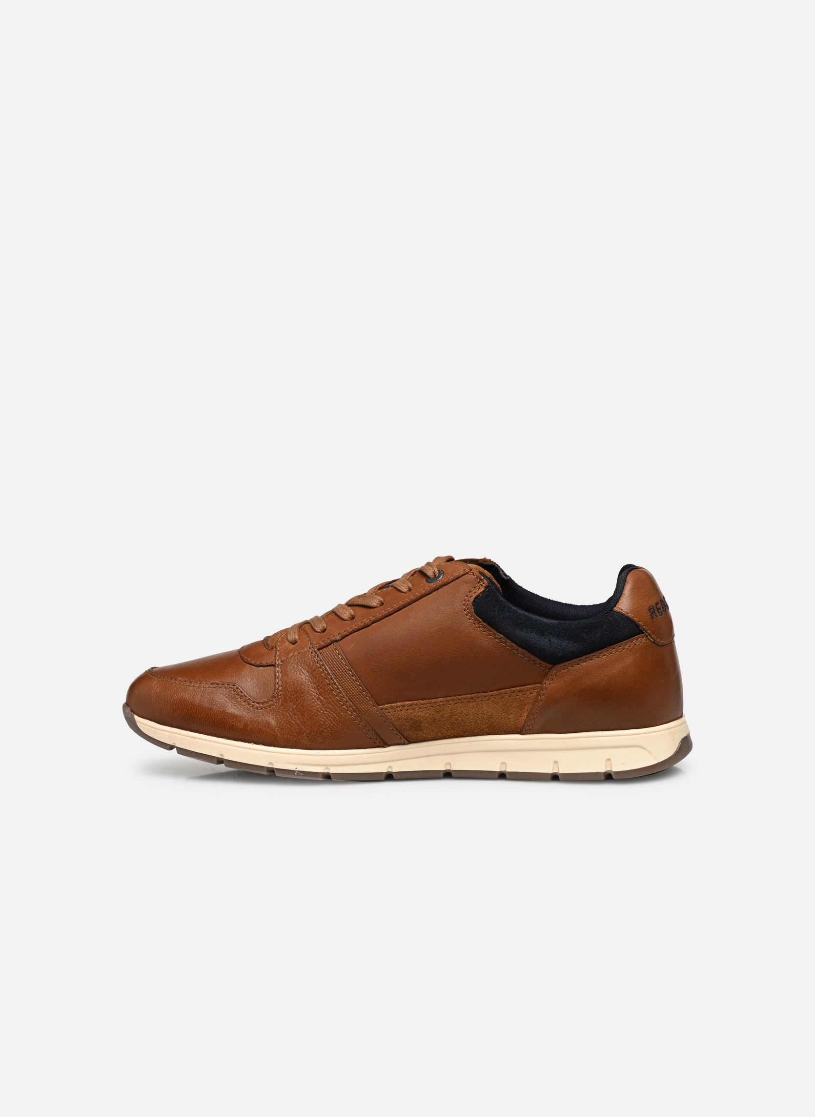 Niedrige Sneaker RESTANT 2 herren braun Redskins Niedrige Sneaker RESTANT 2 herren braun COGNAC+MARINE