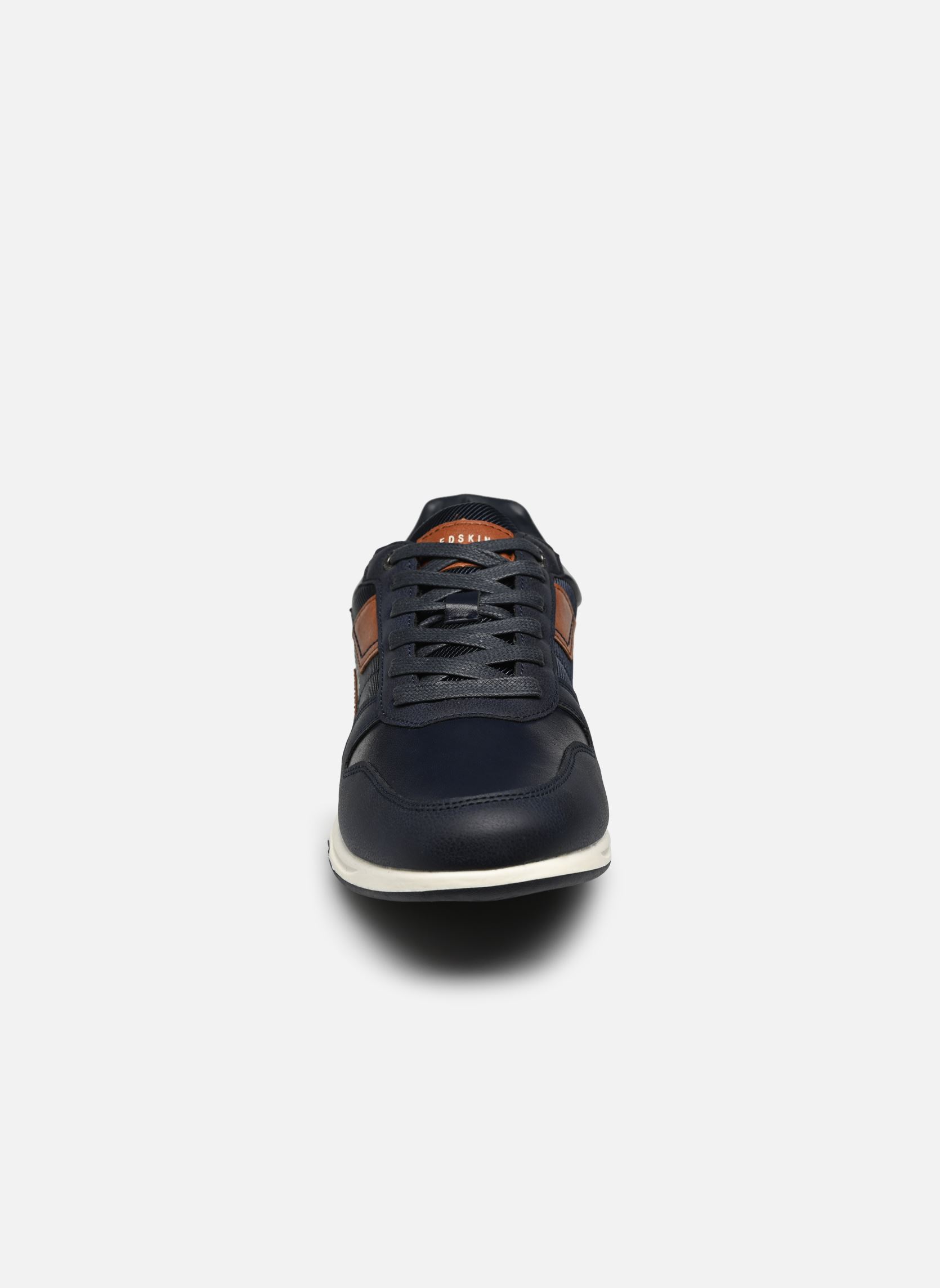 Baskets basses ADJO homme bleu Redskins Baskets basses ADJO homme bleu MARINE+COGNAC