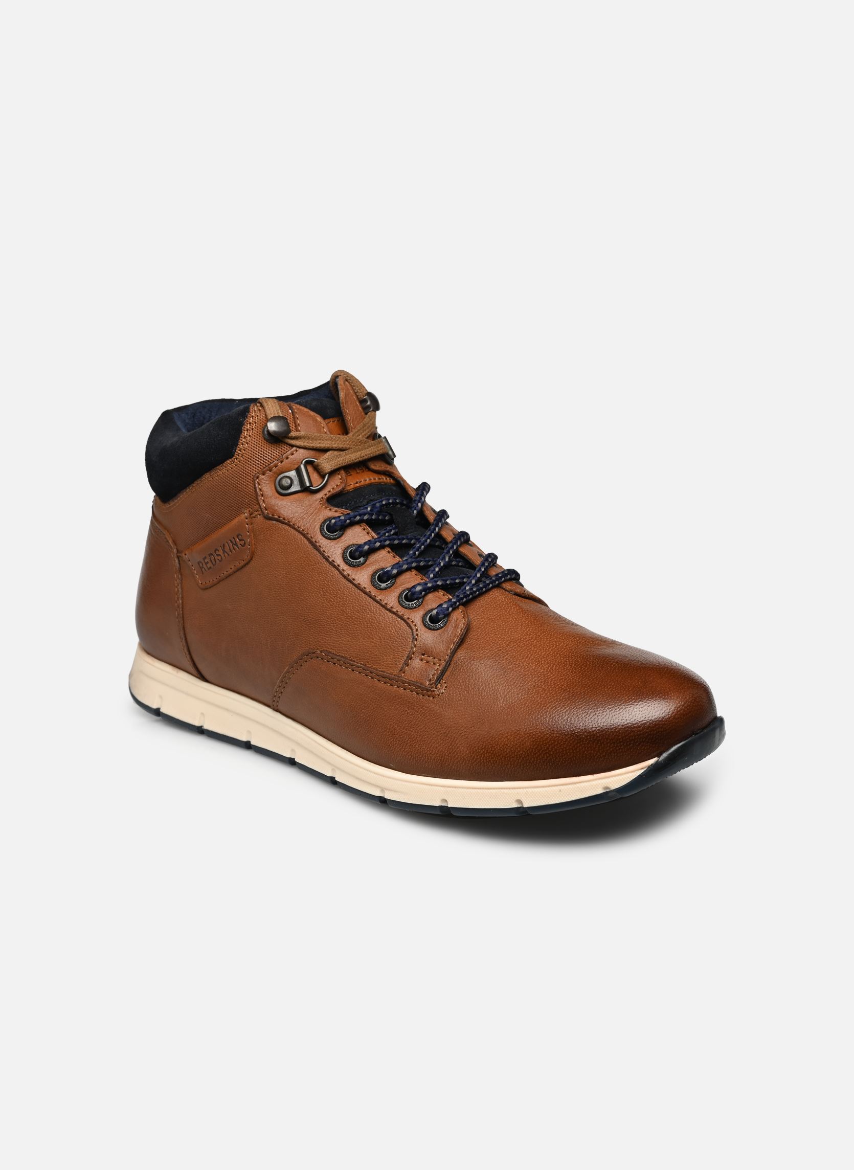 Knöchelhohe Sneaker SADILY herren braun Redskins Knöchelhohe Sneaker SADILY herren braun COGNAC+MARINE