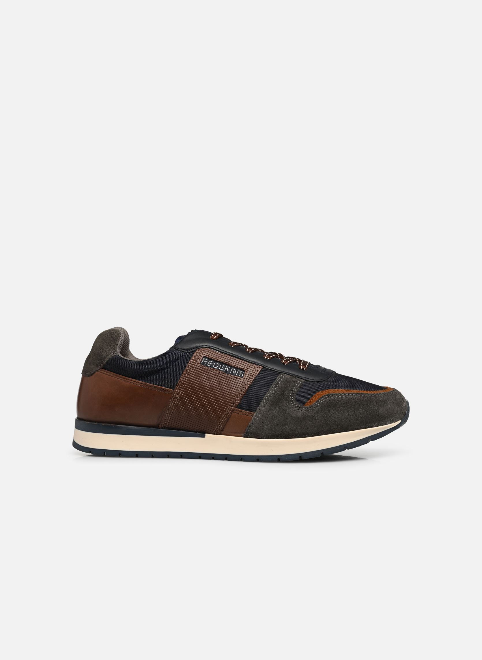 Baskets basses AFFAIRE homme multicolore Redskins Baskets basses AFFAIRE homme multicolore MARINE+GRIS+MARRON