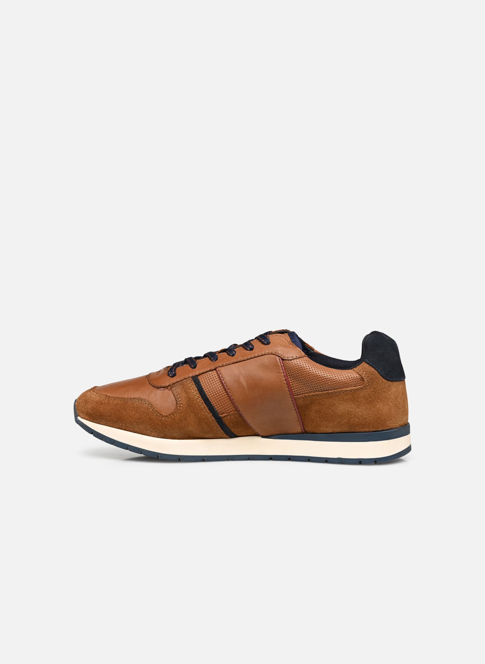 Baskets basses AFFAIRI homme marron Redskins Baskets basses AFFAIRI homme marron COGNAC+MARINE