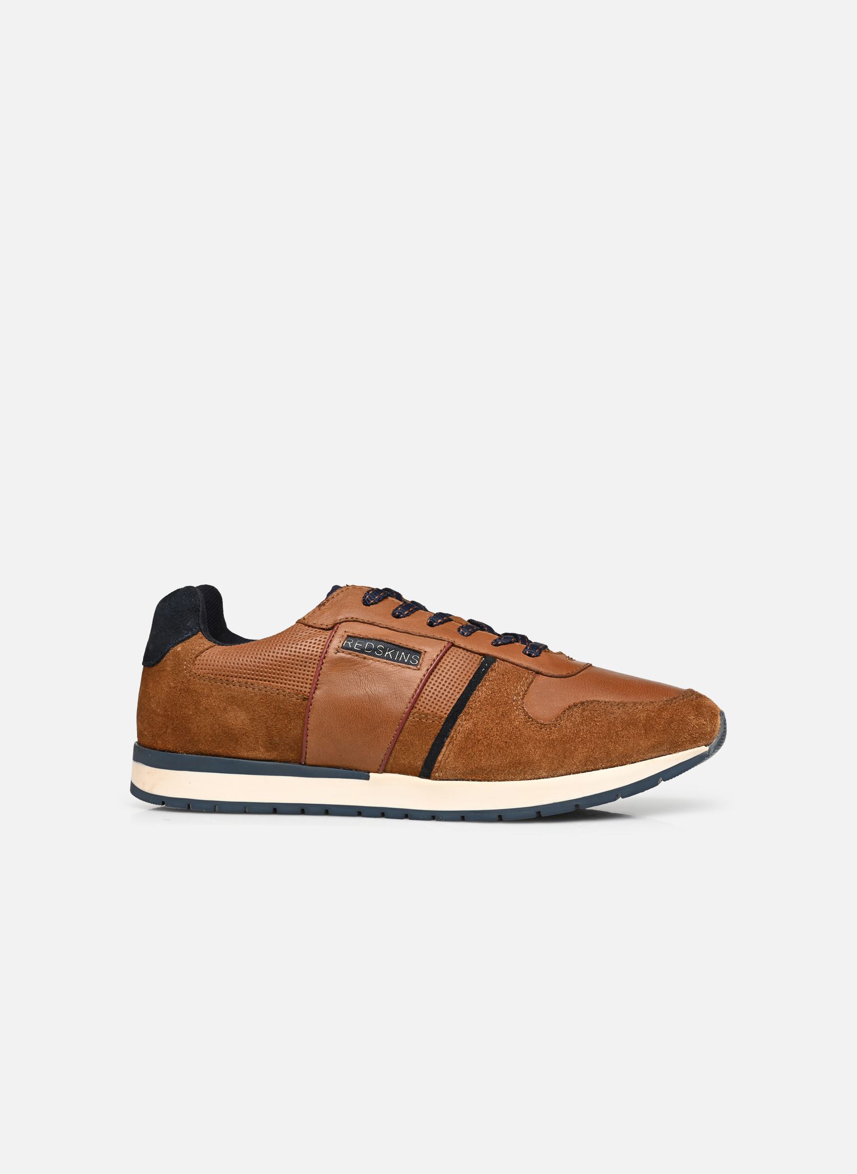 Baskets basses AFFAIRI homme marron Redskins Baskets basses AFFAIRI homme marron COGNAC+MARINE