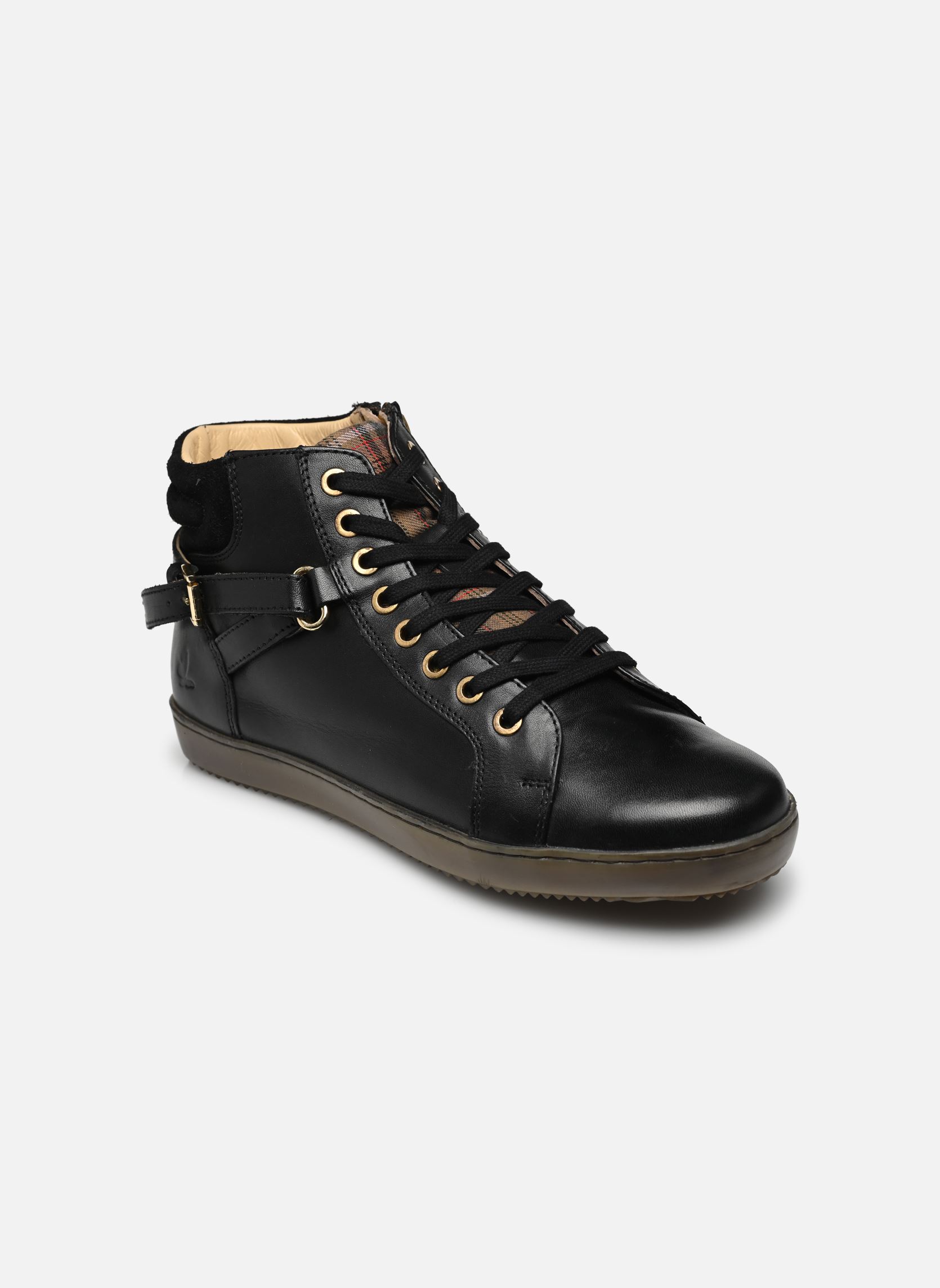 Knöchelhohe Sneaker Clemence damen schwarz Pédiconfort Knöchelhohe Sneaker Clemence damen schwarz NOIR 0026