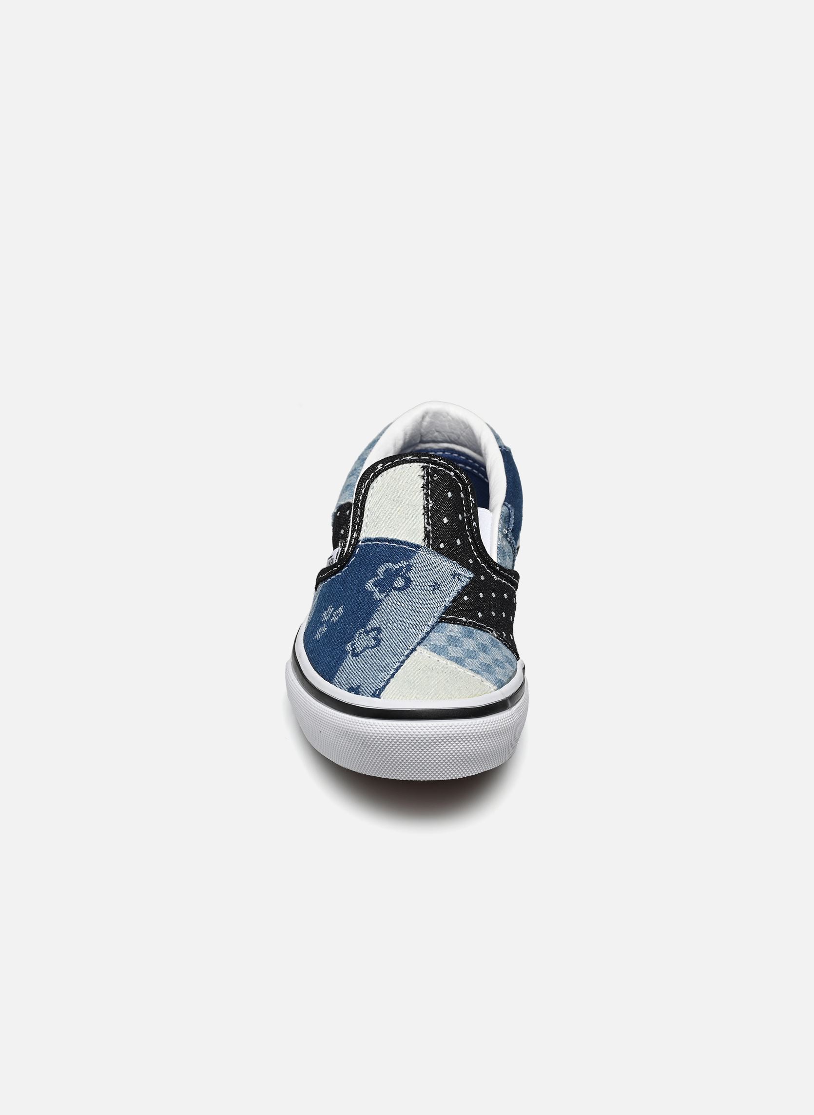 Baskets Uy Classic Slip-On Patchwork fille bleu Vans Baskets Uy Classic Slip-On Patchwork fille bleu DENIM NAVY/TRUE WHITE