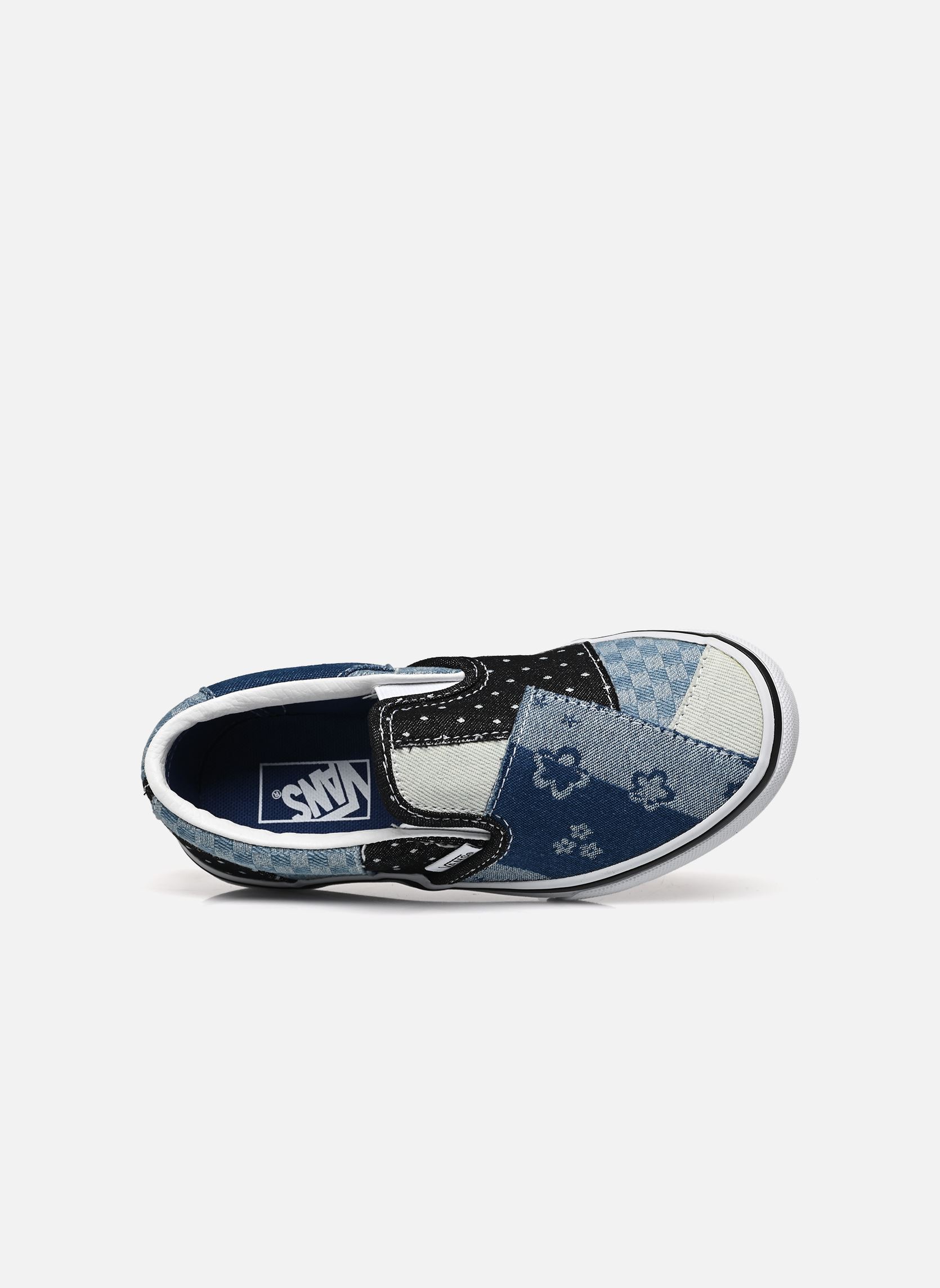 Baskets Uy Classic Slip-On Patchwork fille bleu Vans Baskets Uy Classic Slip-On Patchwork fille bleu DENIM NAVY/TRUE WHITE