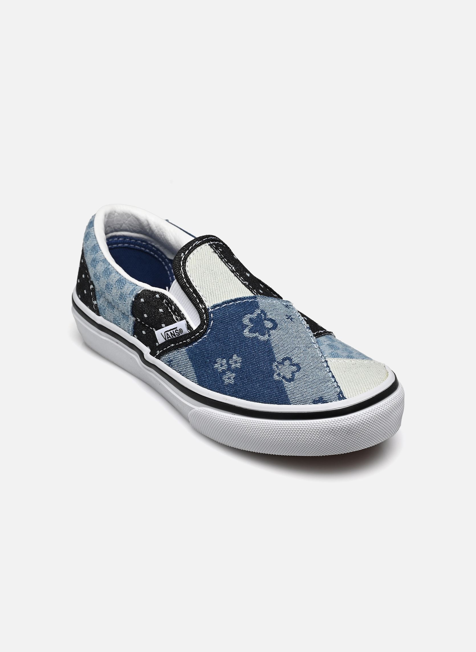 Baskets Vans Uy Classic Slip On Patchwork pour Enfant