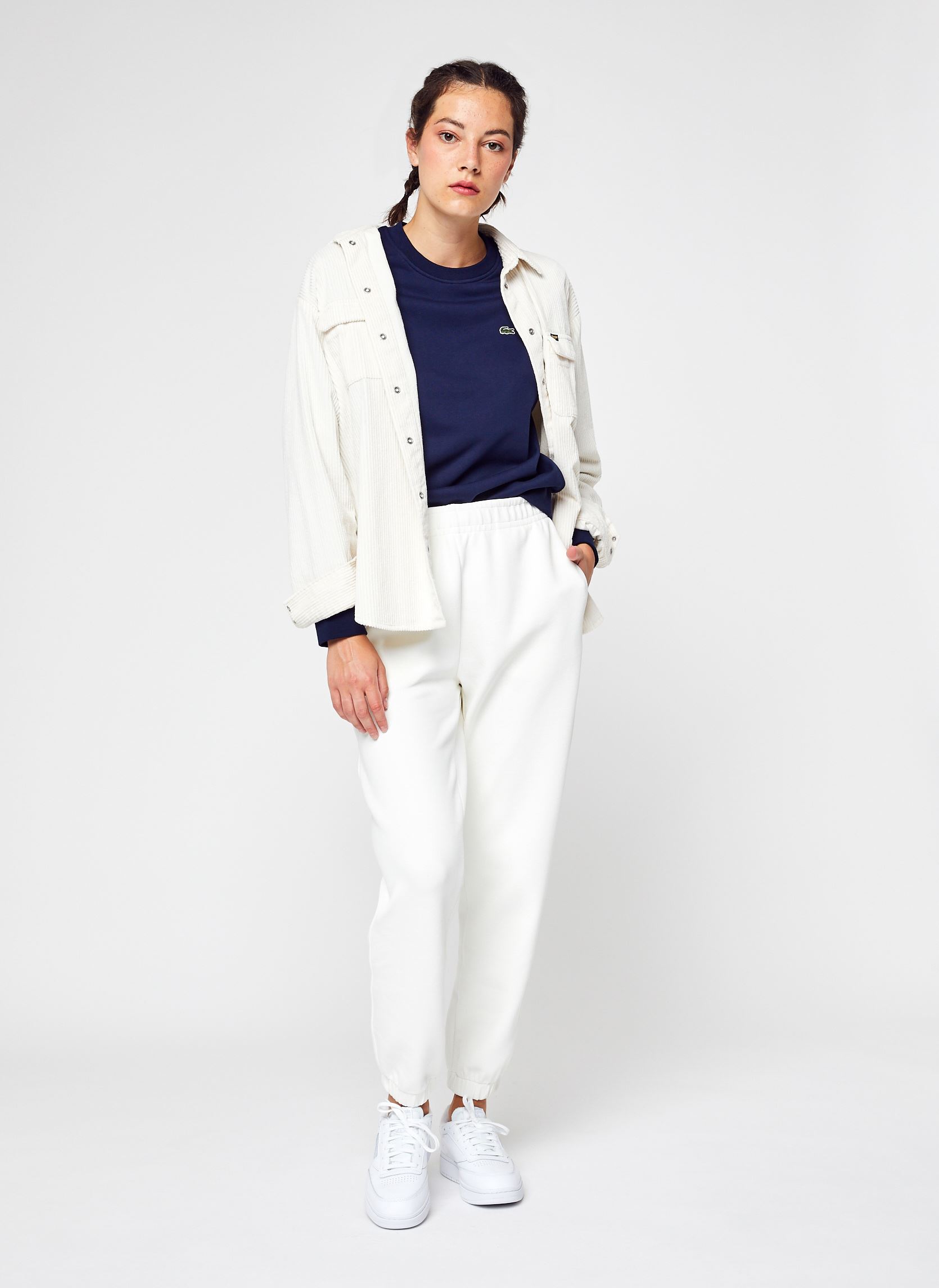 Sweats à capuche Sweatshirt SF9202 femme bleu Lacoste Sweats à capuche Sweatshirt SF9202 femme bleu MARINE