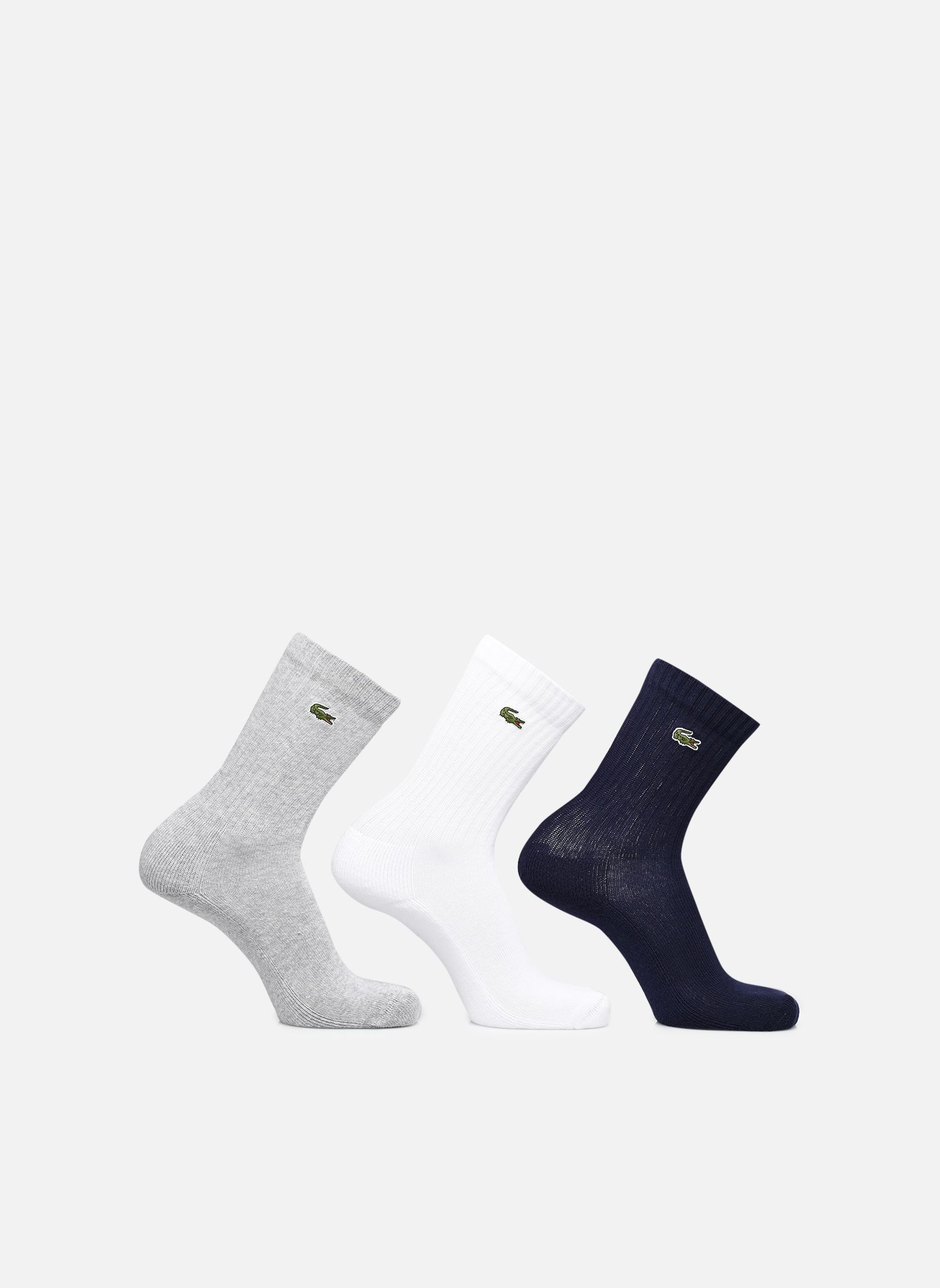 Chaussettes Lacoste Lot de 3 paires de chaussettes basses Ref 39 / - vue 6