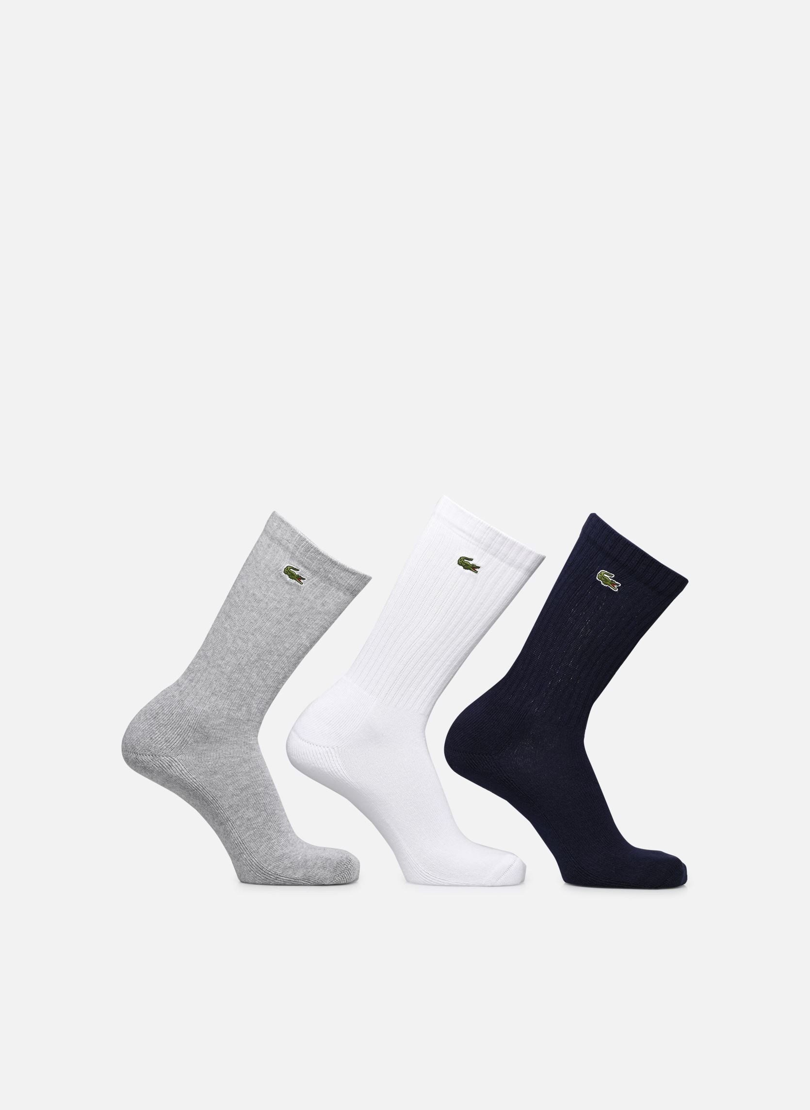 Chaussettes Lacoste Lot de 3 paires de chaussettes basses Ref 39 / - vue 7