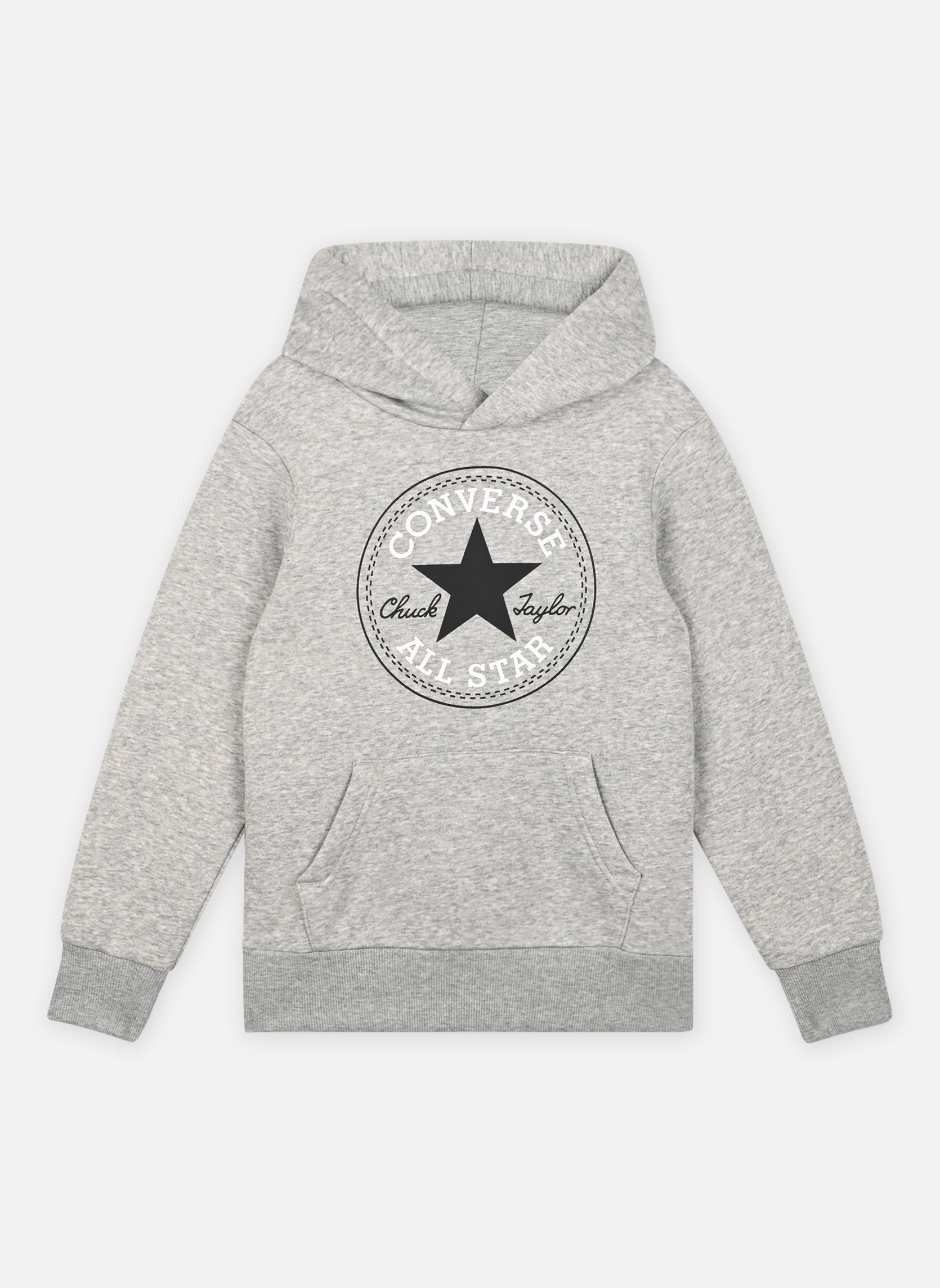 Sweat shirt enfant Converse FLEECE CTP CORE PO HOODIE 8 / - vue 4
