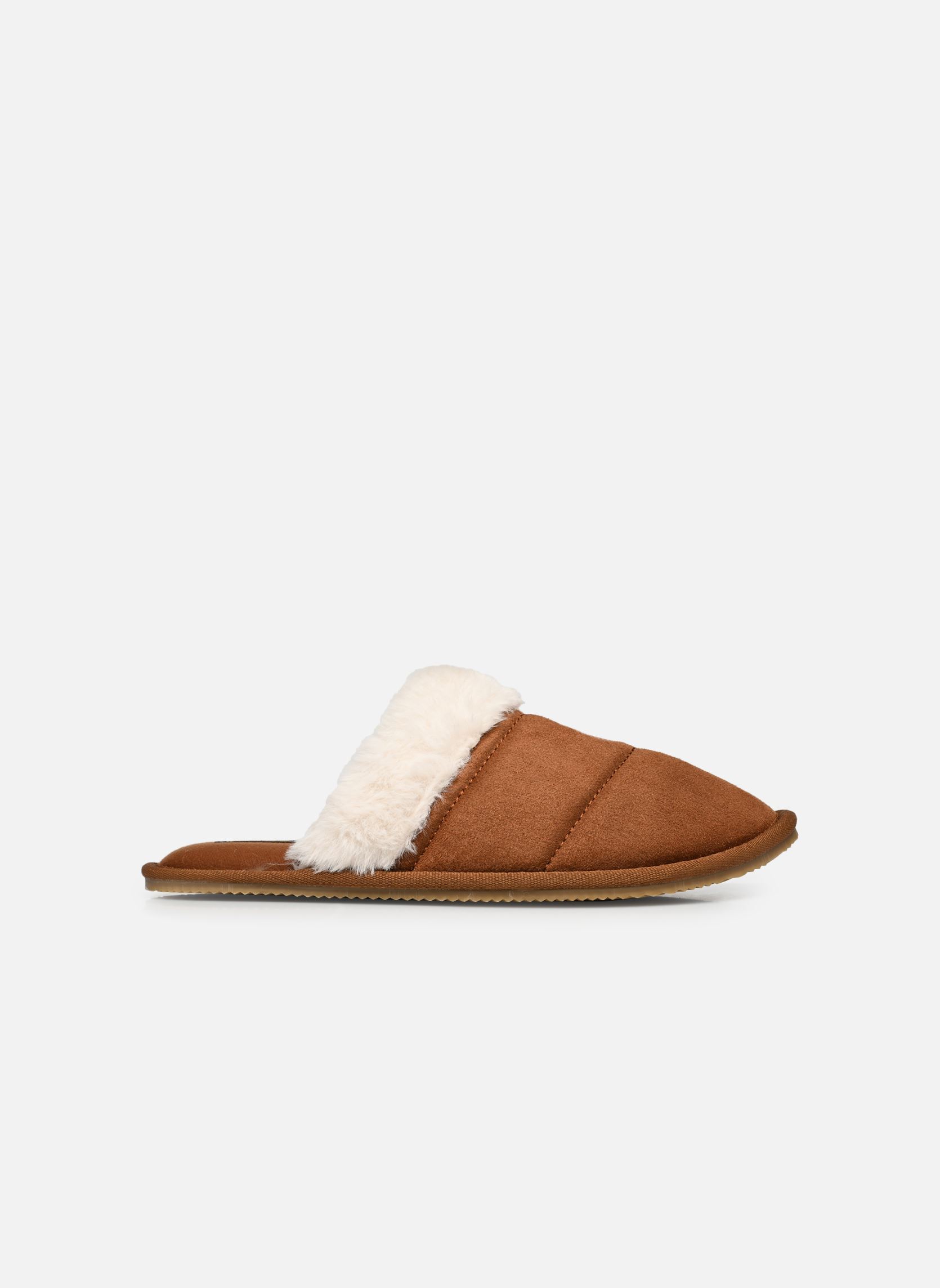 Hausschuhe Kelcie damen braun Polo Ralph Lauren Hausschuhe Kelcie damen braun SNUFF MICROSUEDE
