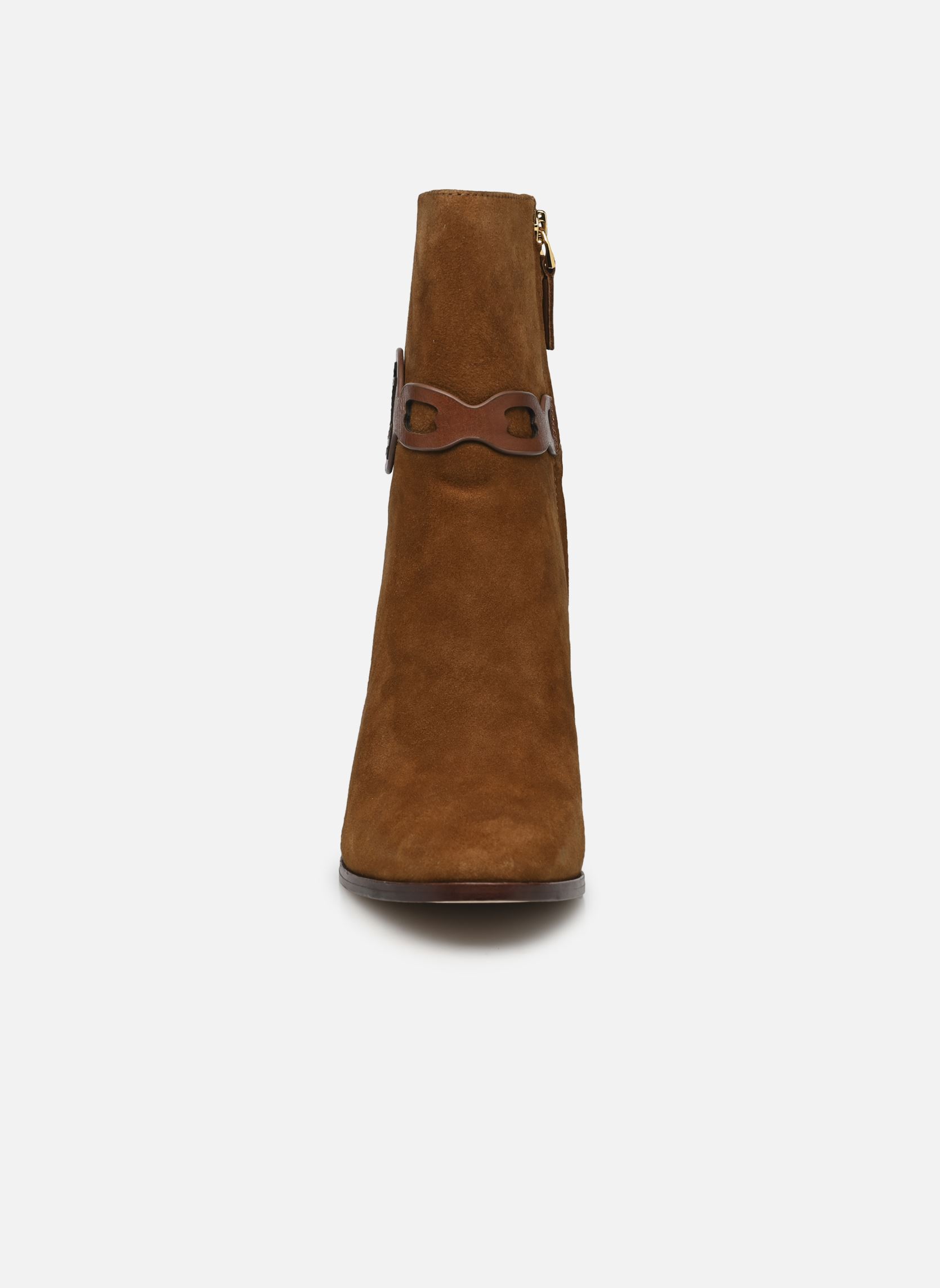 Niedrige Ankle Boots ABIGAEL damen braun Lauren Ralph Lauren Niedrige Ankle Boots ABIGAEL damen braun WHISKEY/DEEP SADDLE TAN