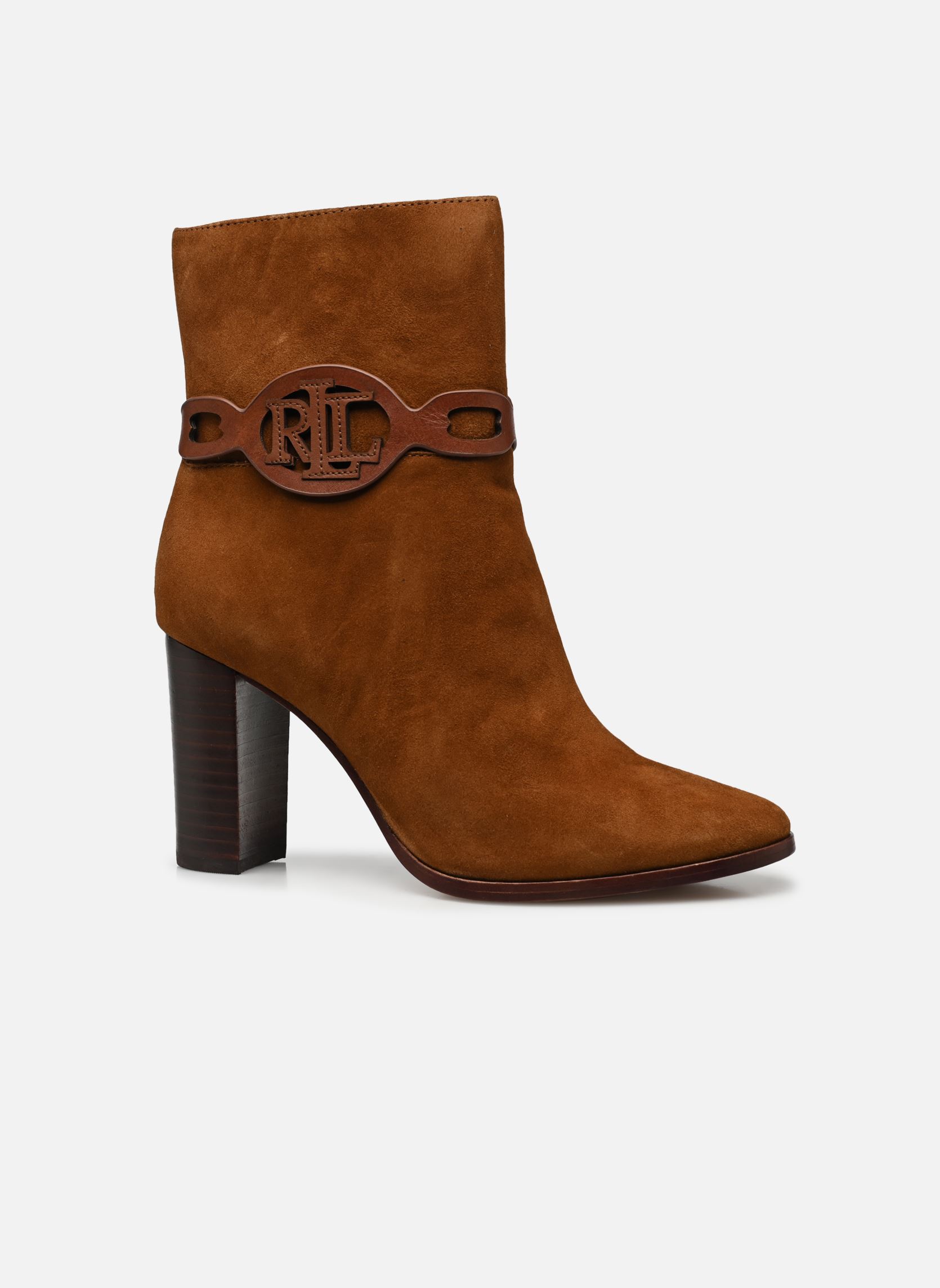 Niedrige Ankle Boots ABIGAEL damen braun Lauren Ralph Lauren Niedrige Ankle Boots ABIGAEL damen braun WHISKEY/DEEP SADDLE TAN