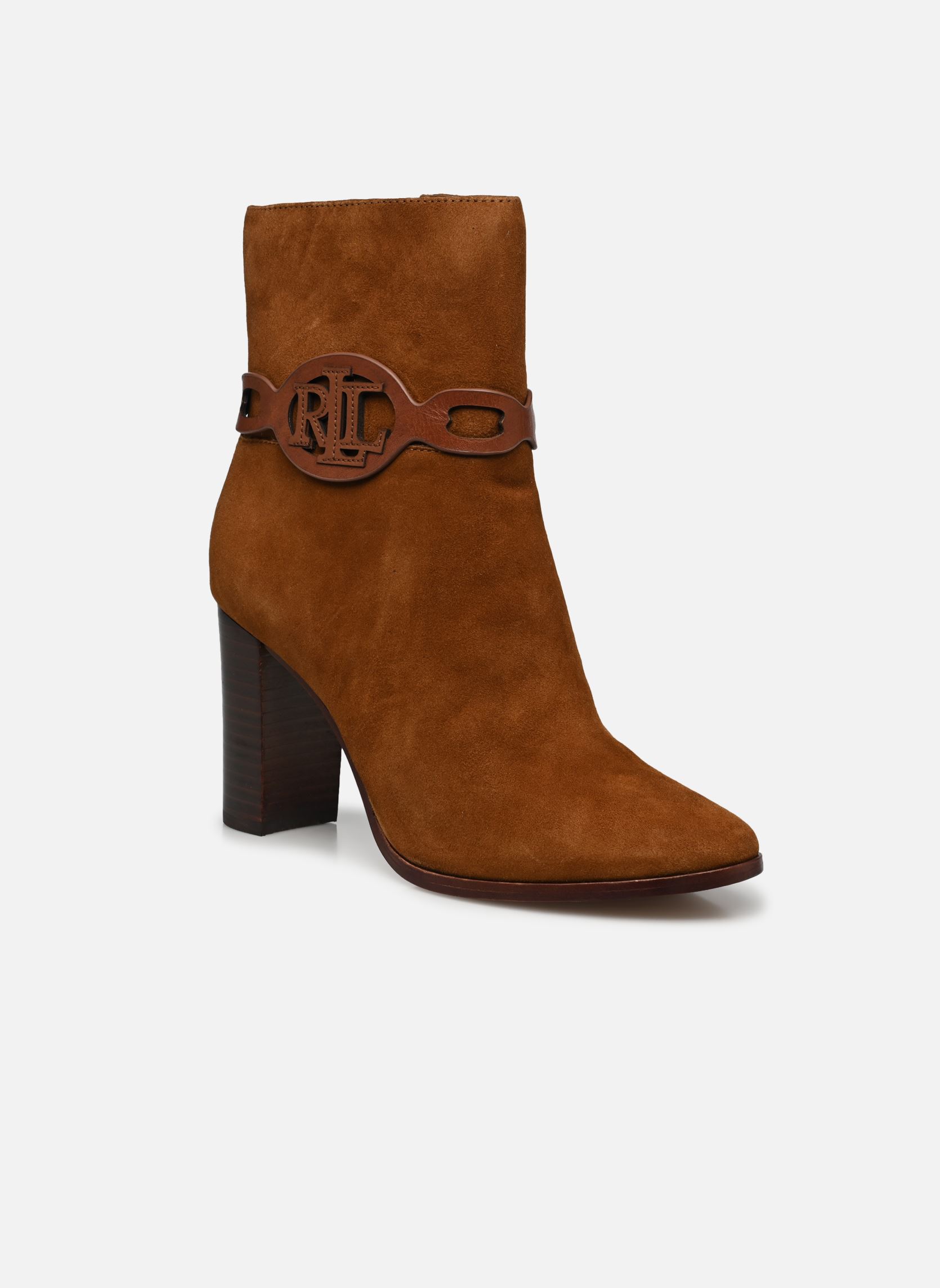 Niedrige Ankle Boots ABIGAEL damen braun Lauren Ralph Lauren Niedrige Ankle Boots ABIGAEL damen braun WHISKEY/DEEP SADDLE TAN