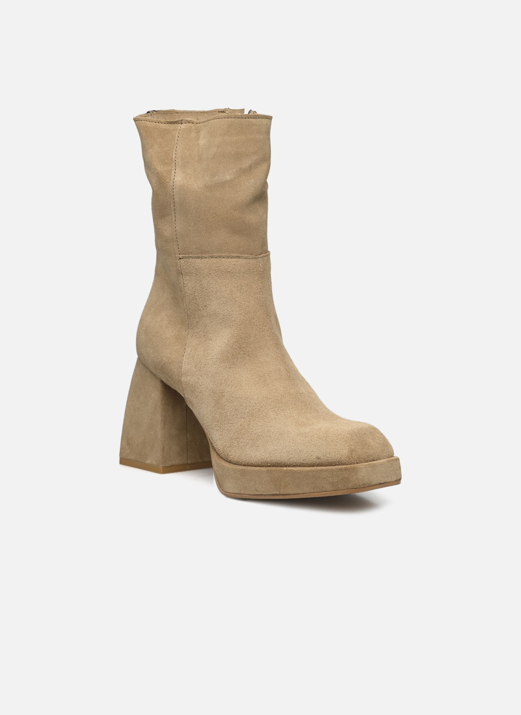 Niedrige Ankle Boots L.23.ROTOR damen braun Sweet Lemon Niedrige Ankle Boots L.23.ROTOR damen braun CROSTA AMBRA