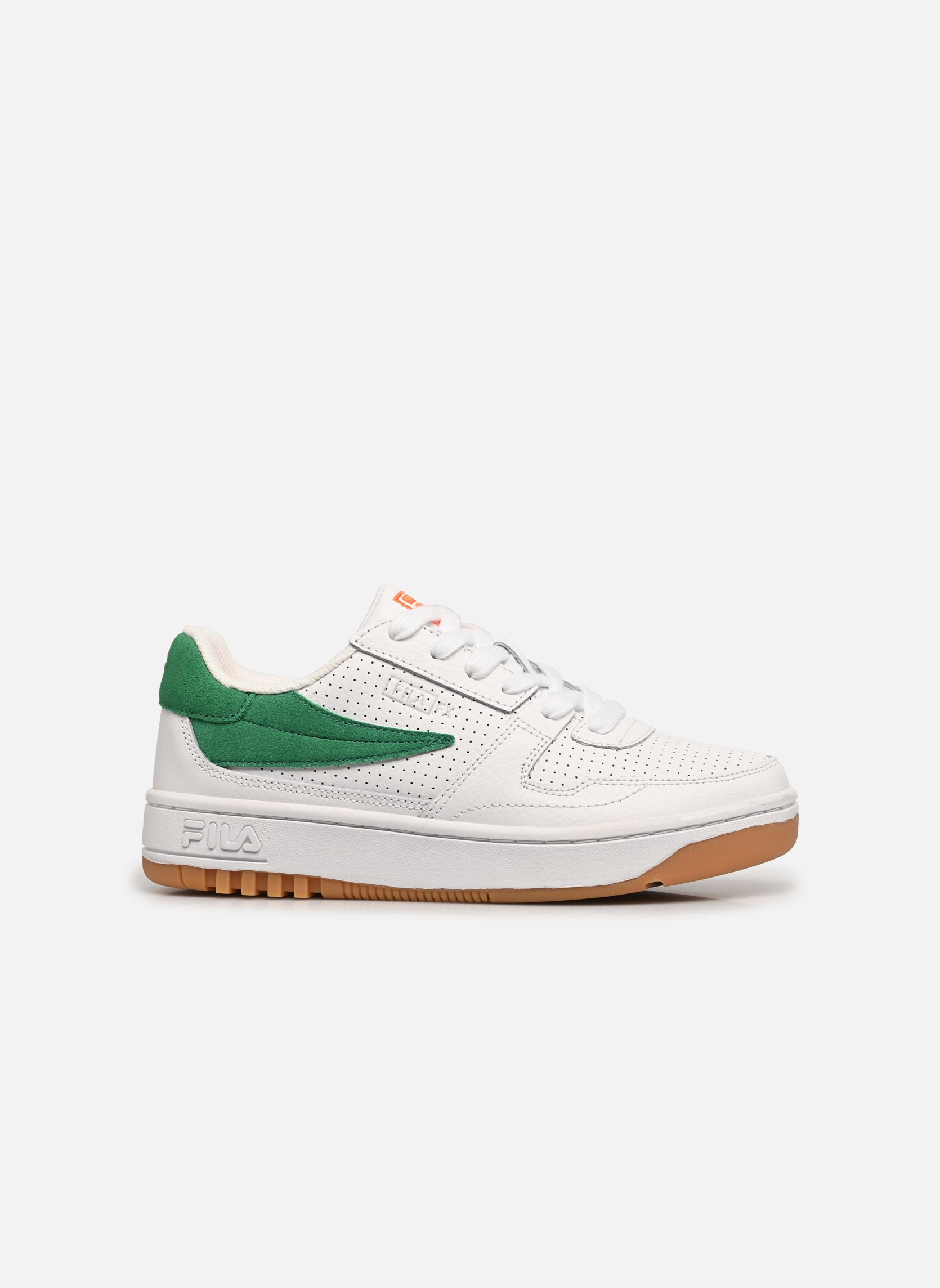 Niedrige Sneaker Fxventuno W damen weiß FILA Niedrige Sneaker Fxventuno W damen weiß White-Verdant Green