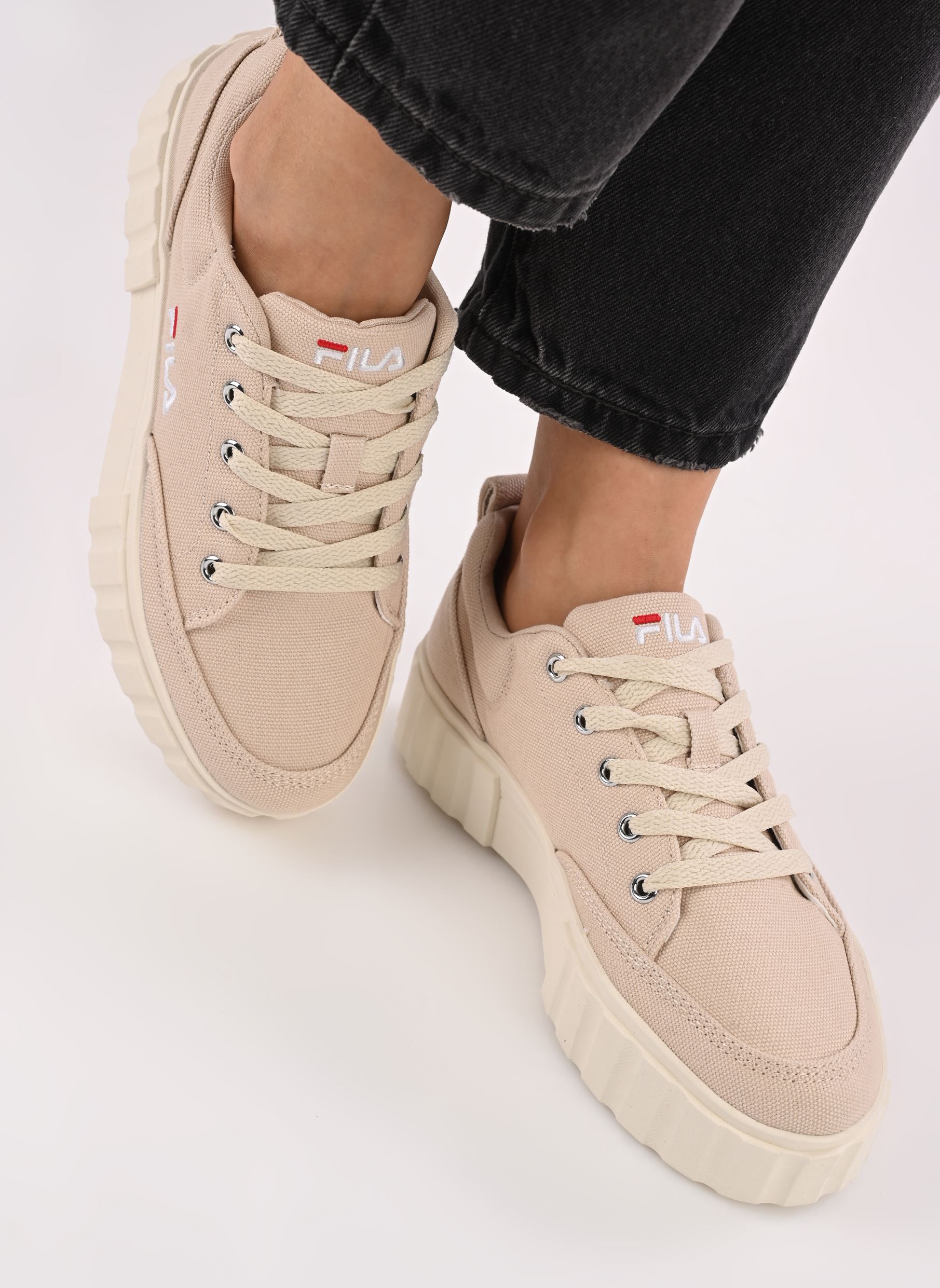 Zapatillas bajas Sandblast W mujer verde FILA Zapatillas bajas Sandblast W mujer verde Oyster Gray-Marshmallow