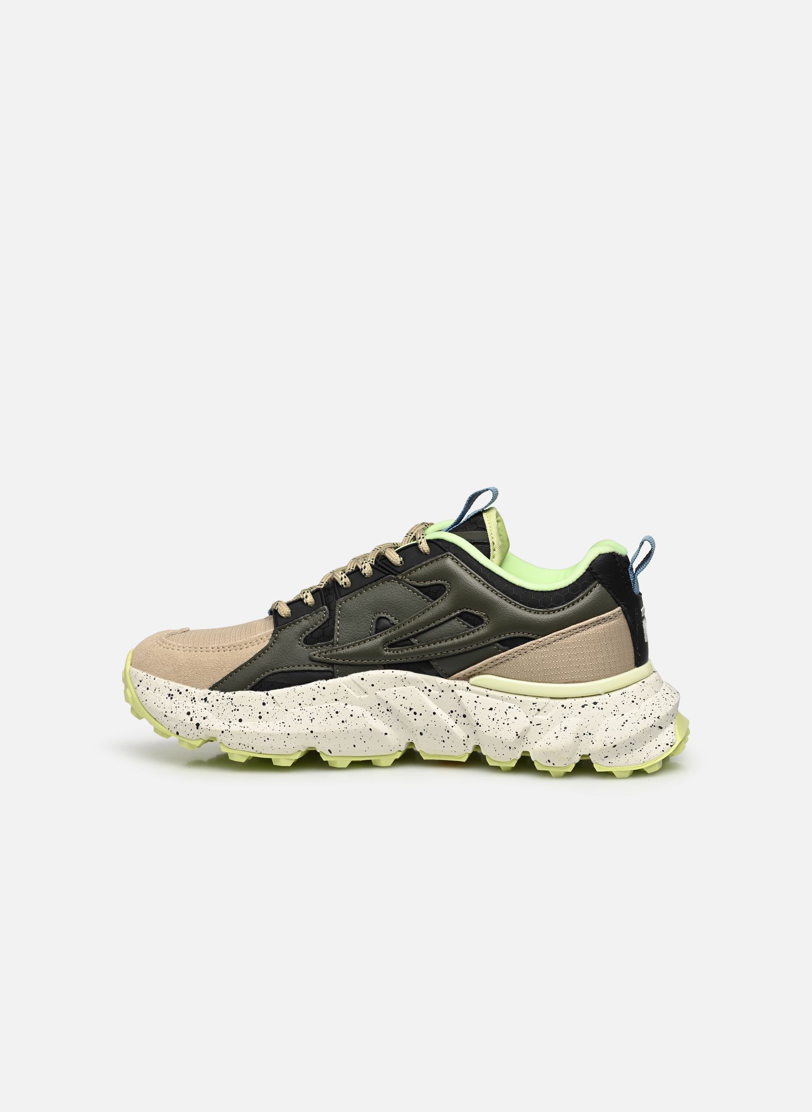 Baskets basses Fila Foglia W femme beige FILA Baskets basses Fila Foglia W femme beige Oxford Tan-Olive Night