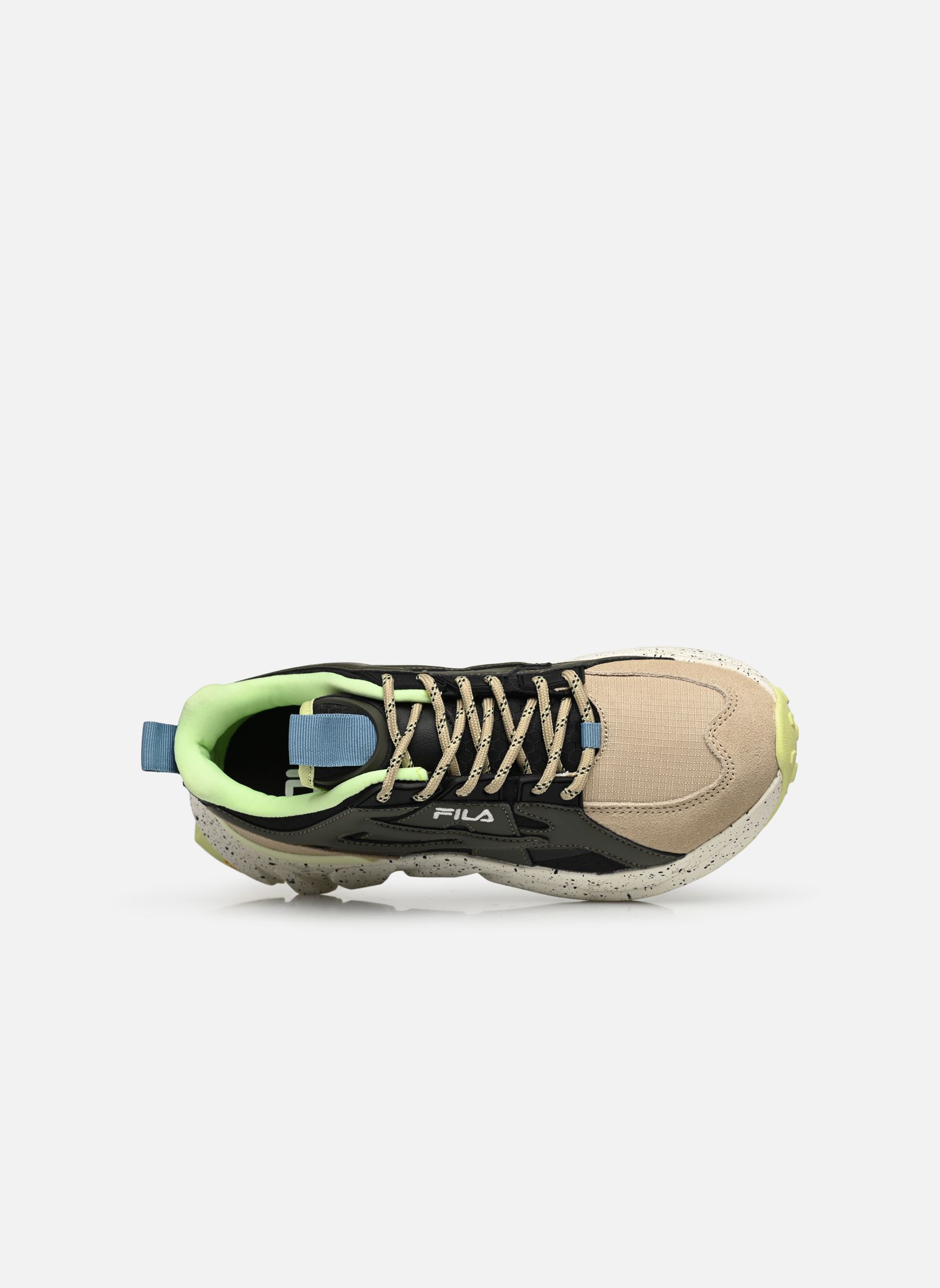 Baskets basses Fila Foglia W femme beige FILA Baskets basses Fila Foglia W femme beige Oxford Tan-Olive Night