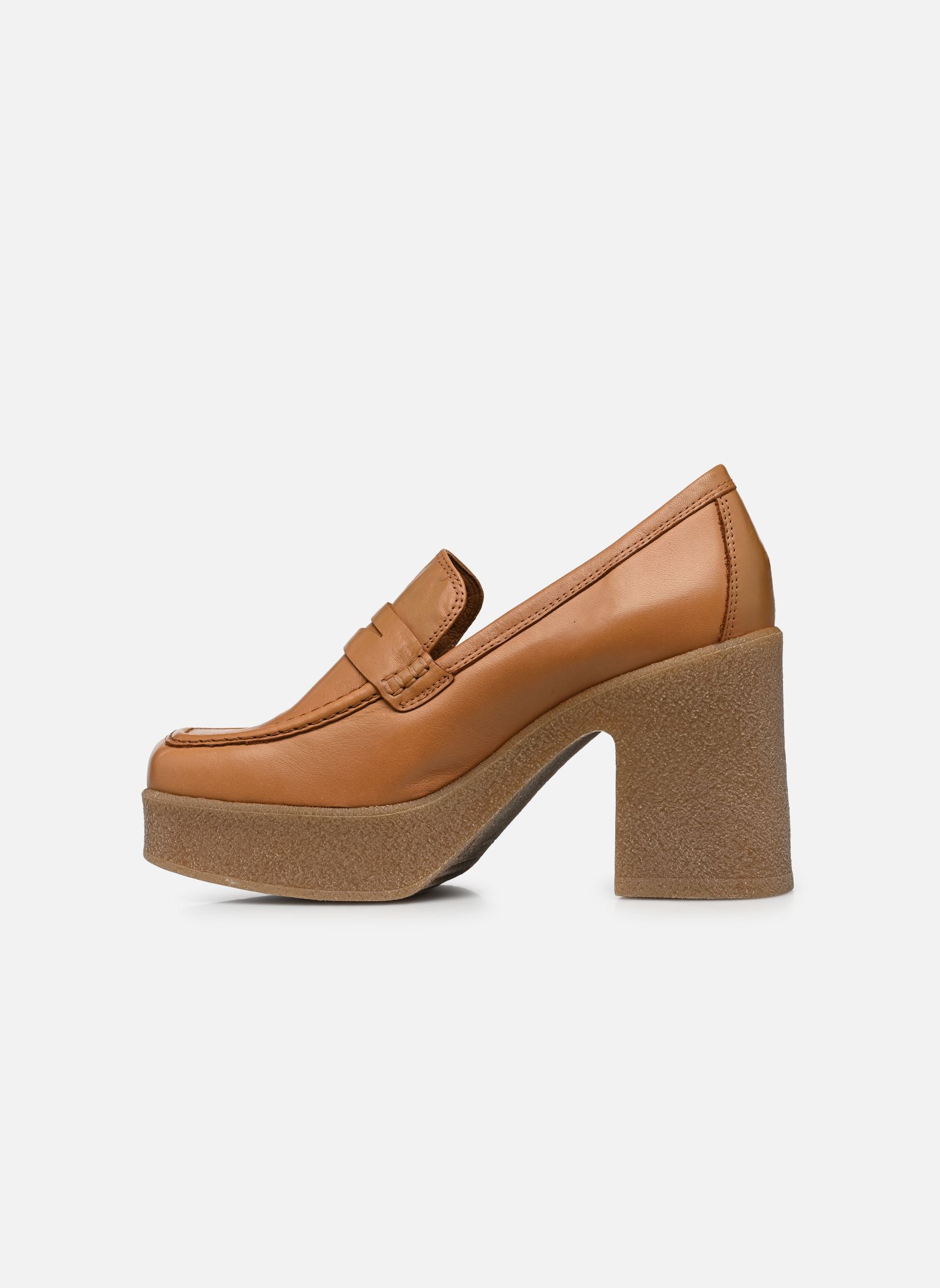 Pumps F912203LIS dames bruin Minelli Pumps F912203LIS dames bruin CUIR