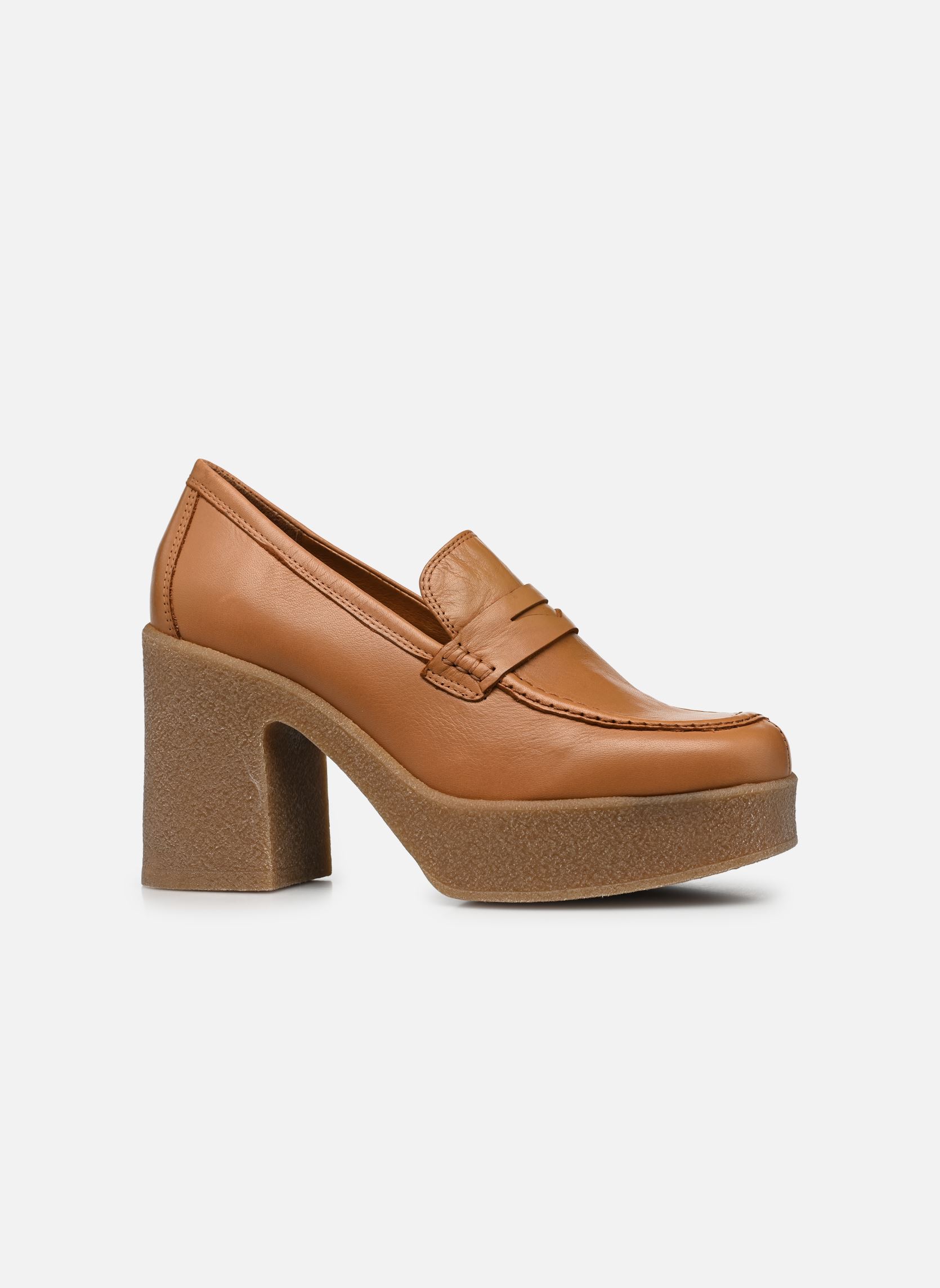 Pumps F912203LIS dames bruin Minelli Pumps F912203LIS dames bruin CUIR