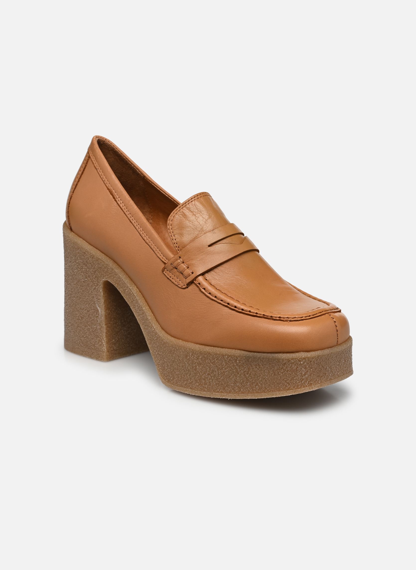 Pumps F912203LIS dames bruin Minelli Pumps F912203LIS dames bruin CUIR