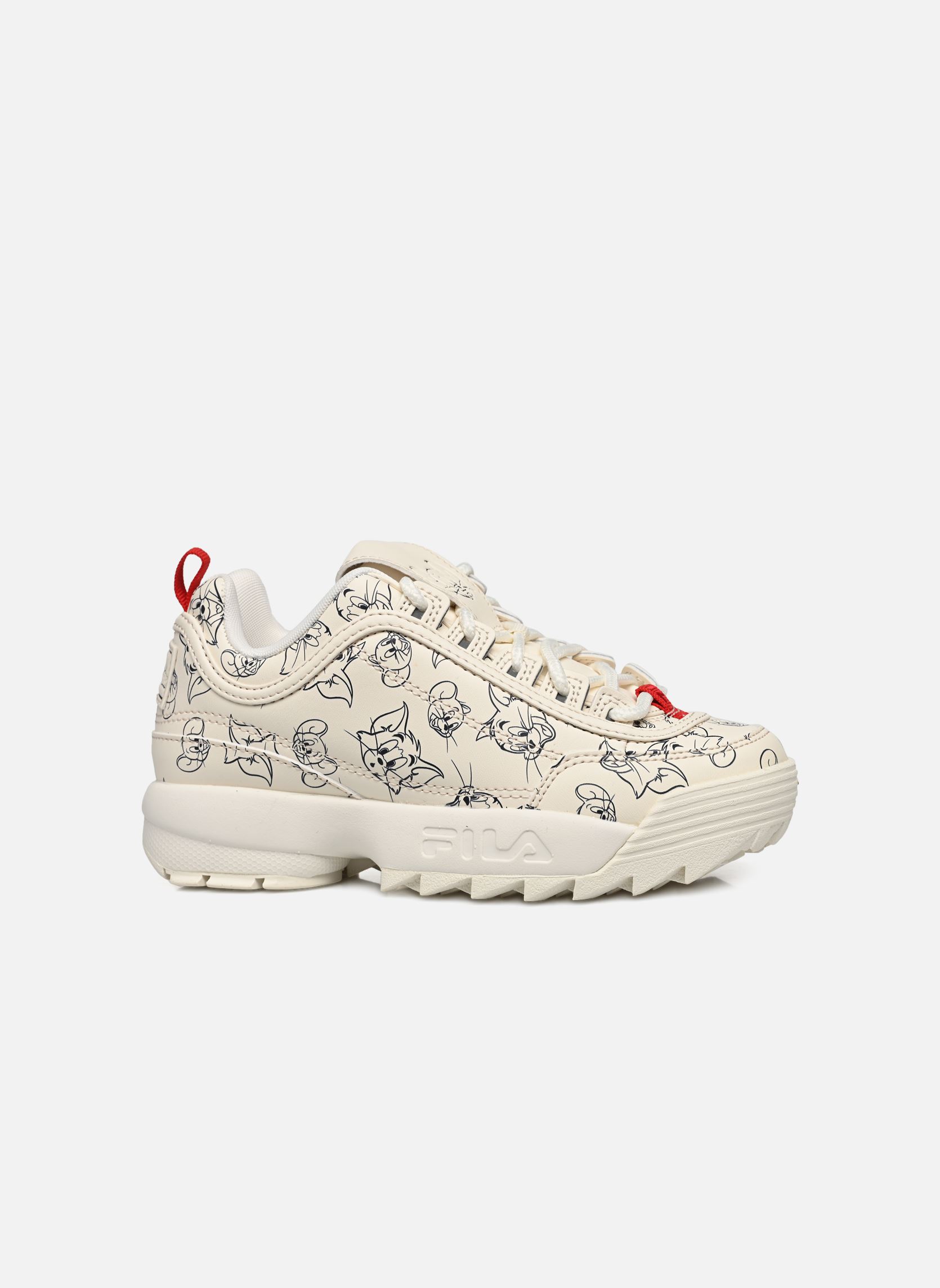 Niedrige Sneaker Disruptor mädchen beige FILA Niedrige Sneaker Disruptor mädchen beige Marshmallow