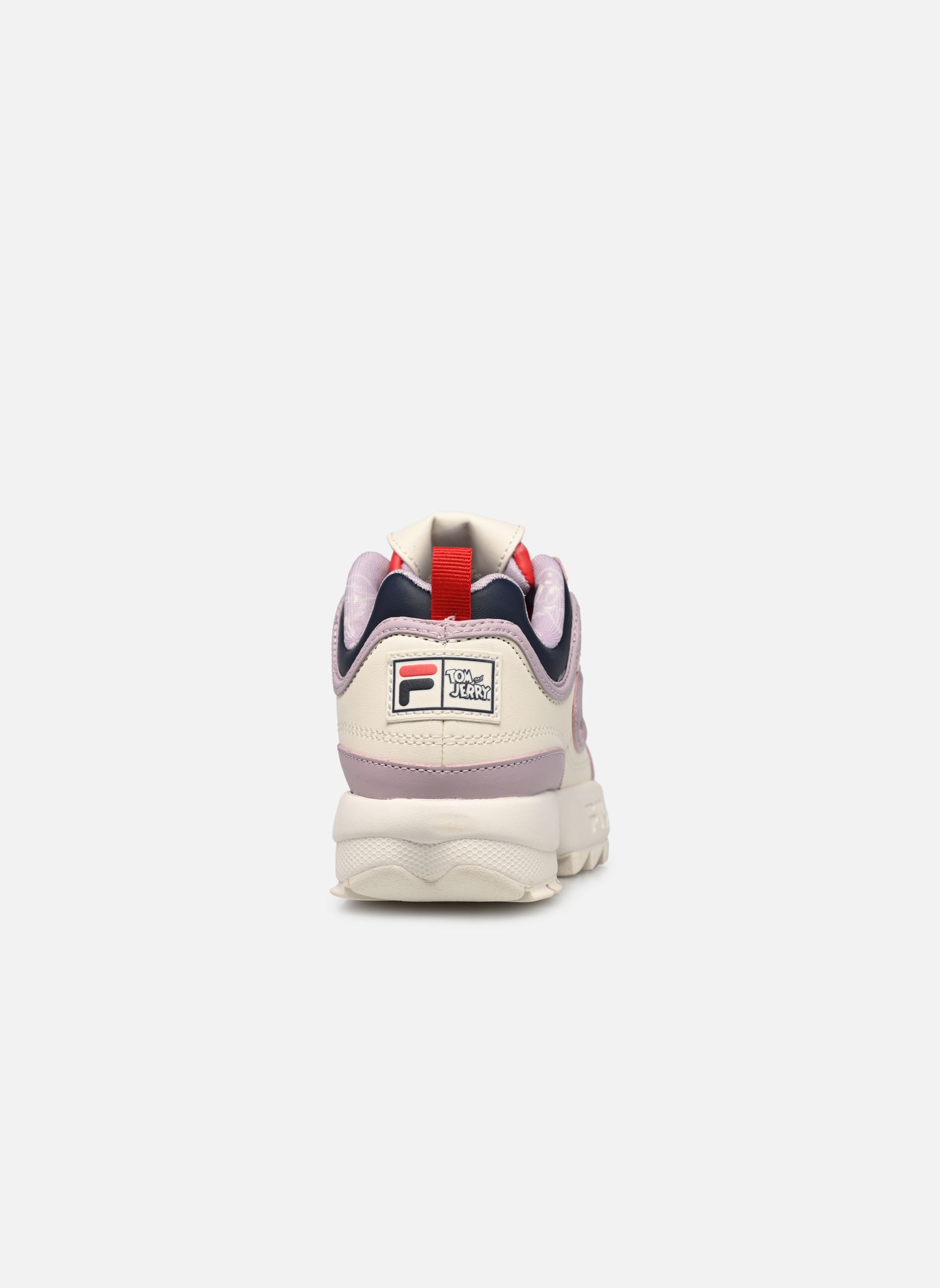 Baskets basses Disruptor fille beige FILA Baskets basses Disruptor fille beige Marshmallow-Mauve Shadows