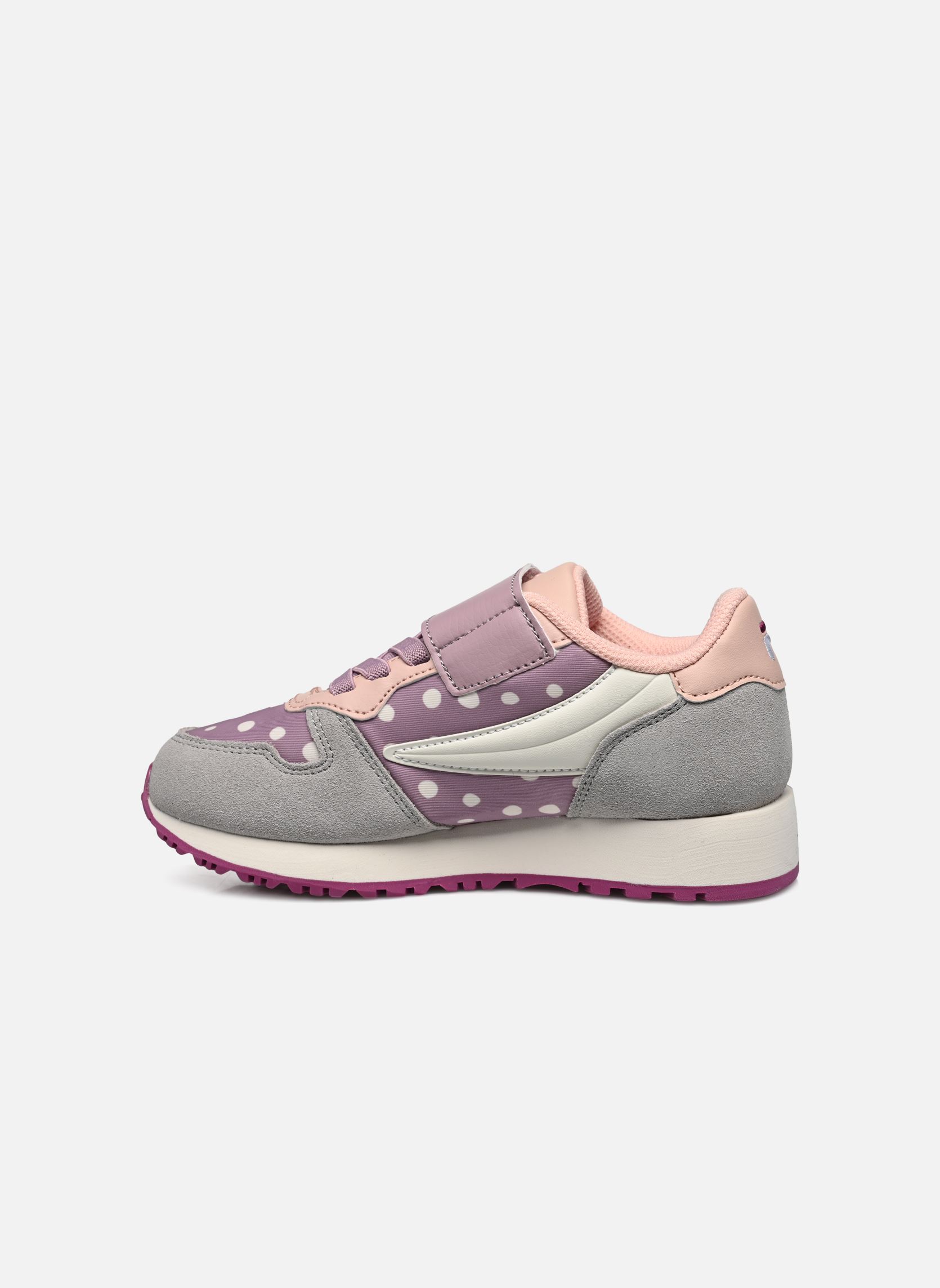 Niedrige Sneaker Retroque mädchen rosa FILA Niedrige Sneaker Retroque mädchen rosa Mauve Shadows-Peach Whip
