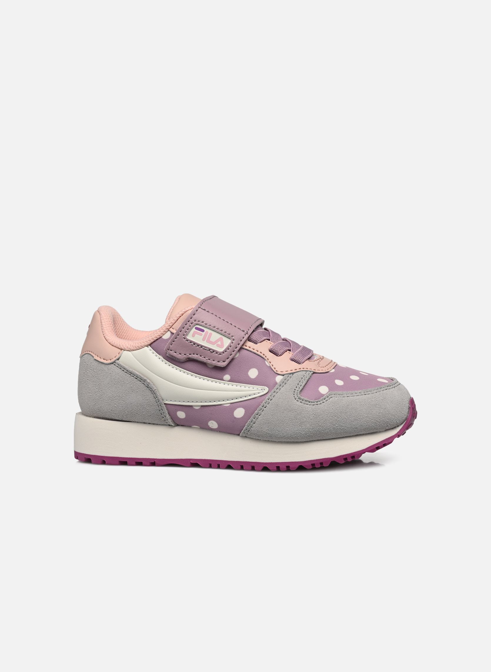 Niedrige Sneaker Retroque mädchen rosa FILA Niedrige Sneaker Retroque mädchen rosa Mauve Shadows-Peach Whip