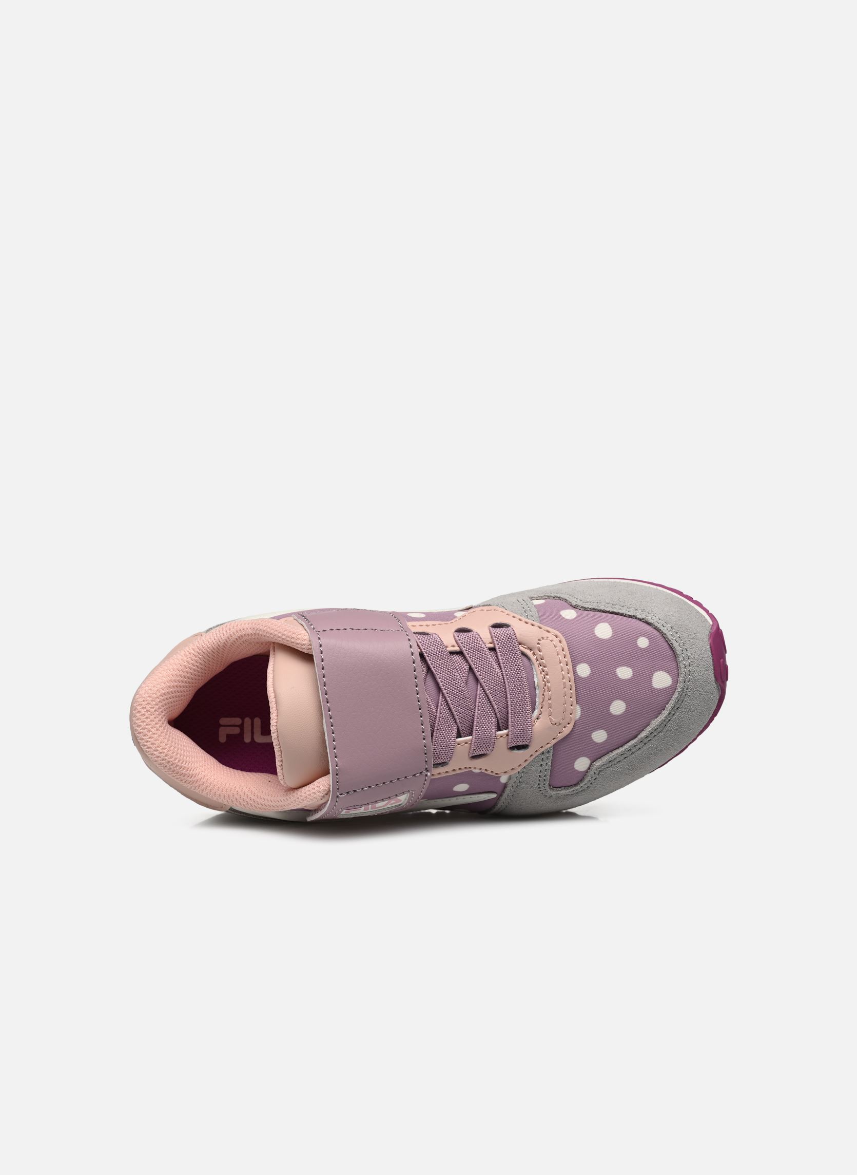 Niedrige Sneaker Retroque mädchen rosa FILA Niedrige Sneaker Retroque mädchen rosa Mauve Shadows-Peach Whip