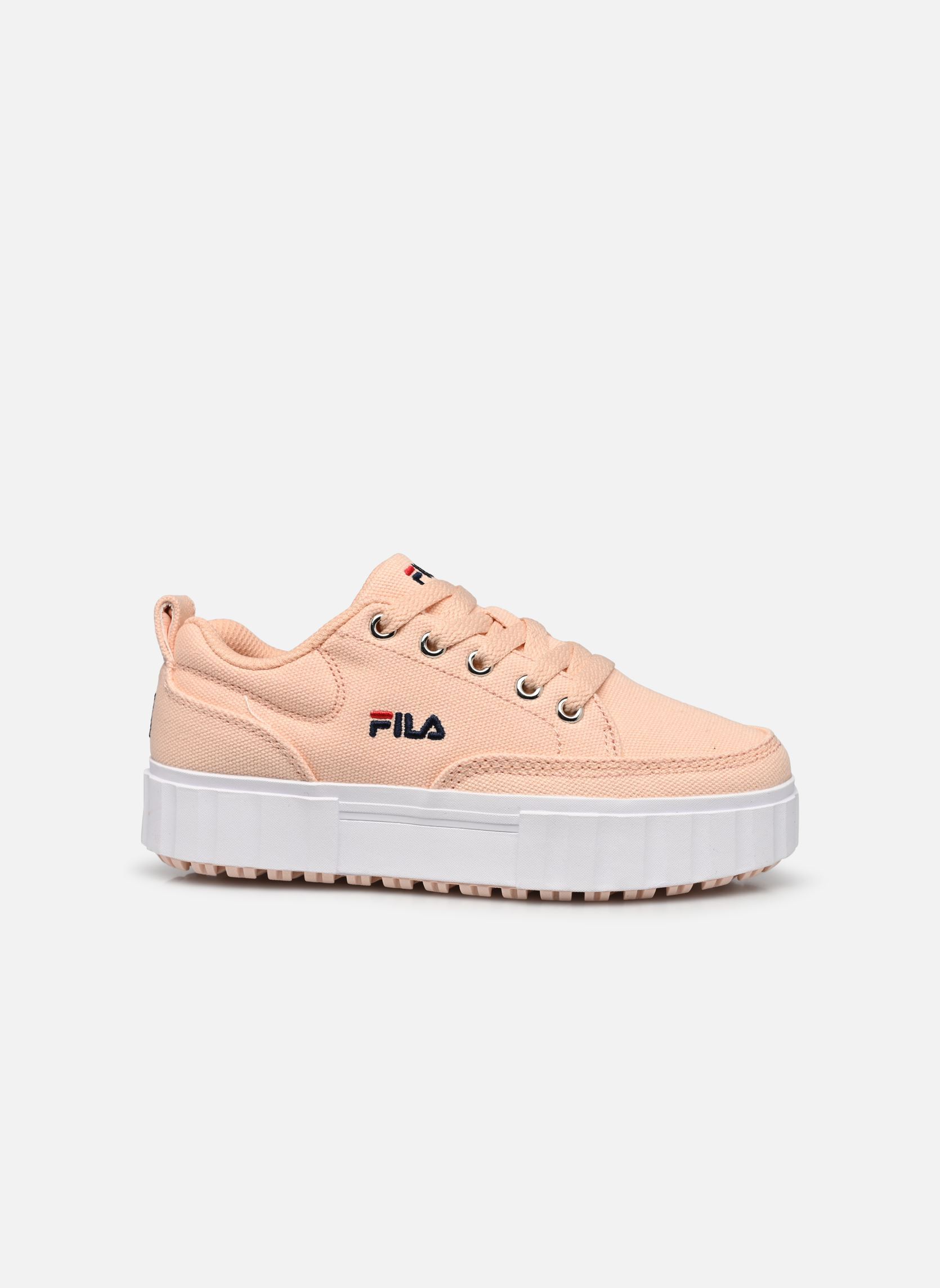 Niedrige Sneaker Sandblast mädchen rosa FILA Niedrige Sneaker Sandblast mädchen rosa Vanilla Cream