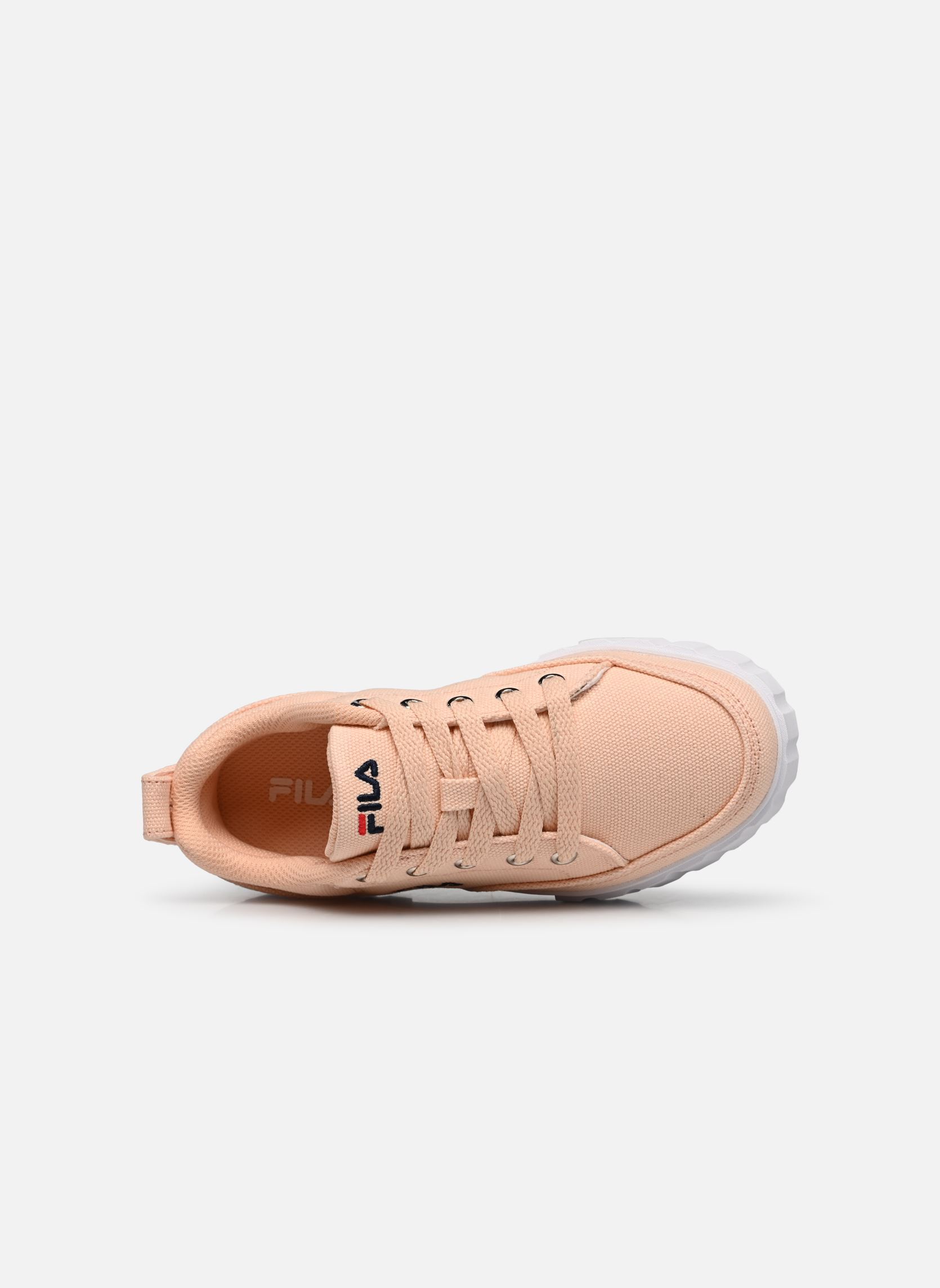 Niedrige Sneaker Sandblast mädchen rosa FILA Niedrige Sneaker Sandblast mädchen rosa Vanilla Cream