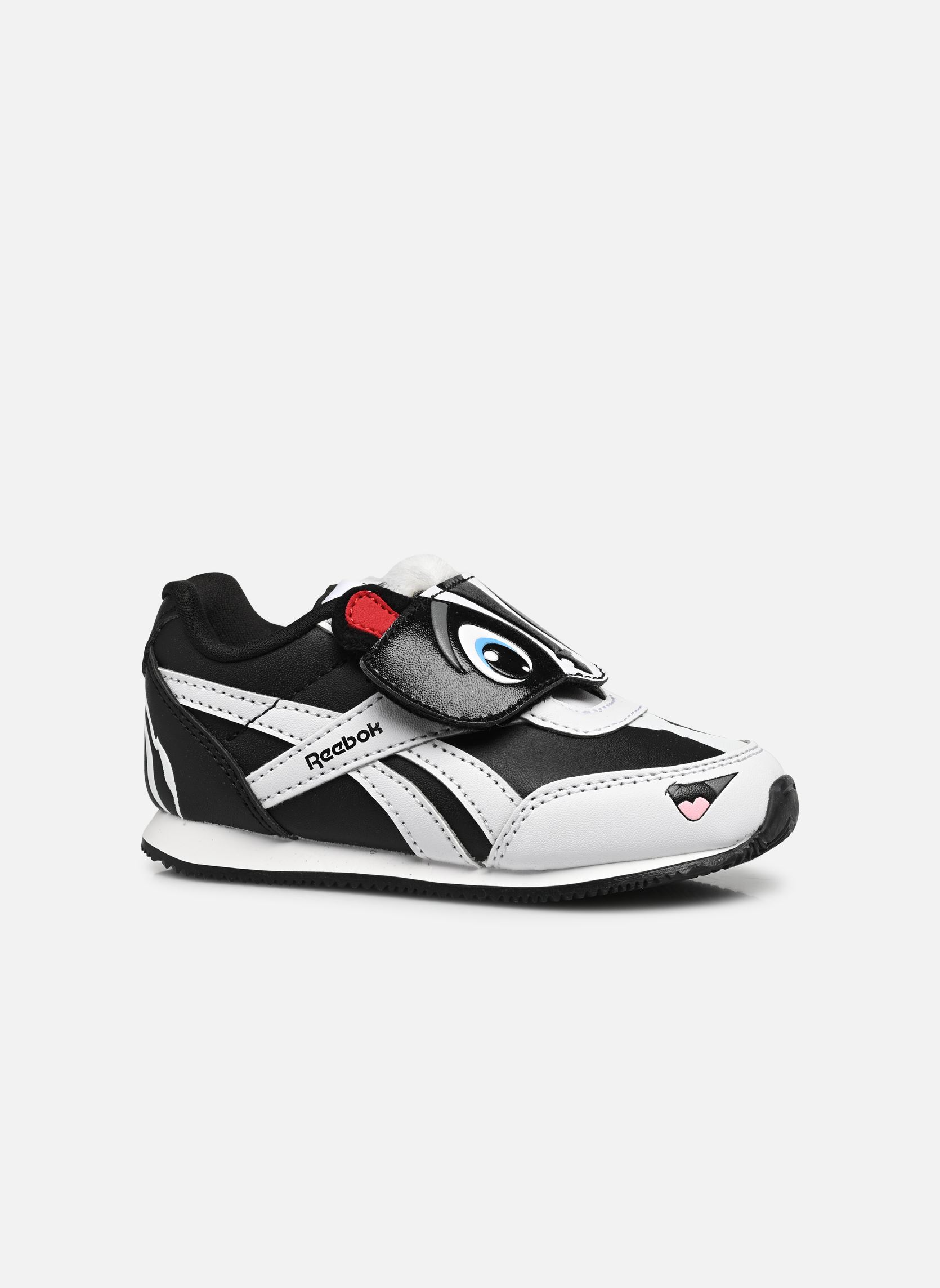 Niedrige Sneaker Reebok Royal Cljog 2.0 Kc schwarz Reebok Niedrige Sneaker Reebok Royal Cljog 2.0 Kc schwarz Core Black/Ftwr White/Flash Re