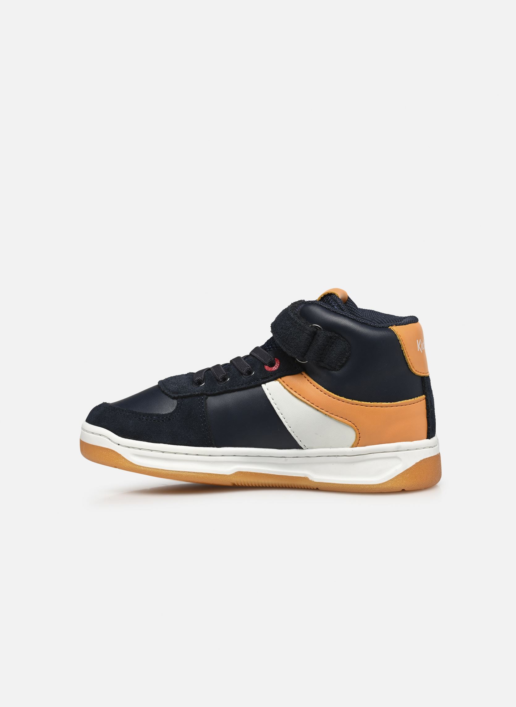Baskets hautes KICKALIEN garçon bleu Kickers Baskets hautes KICKALIEN garçon bleu MARINE BLANC ORANGE