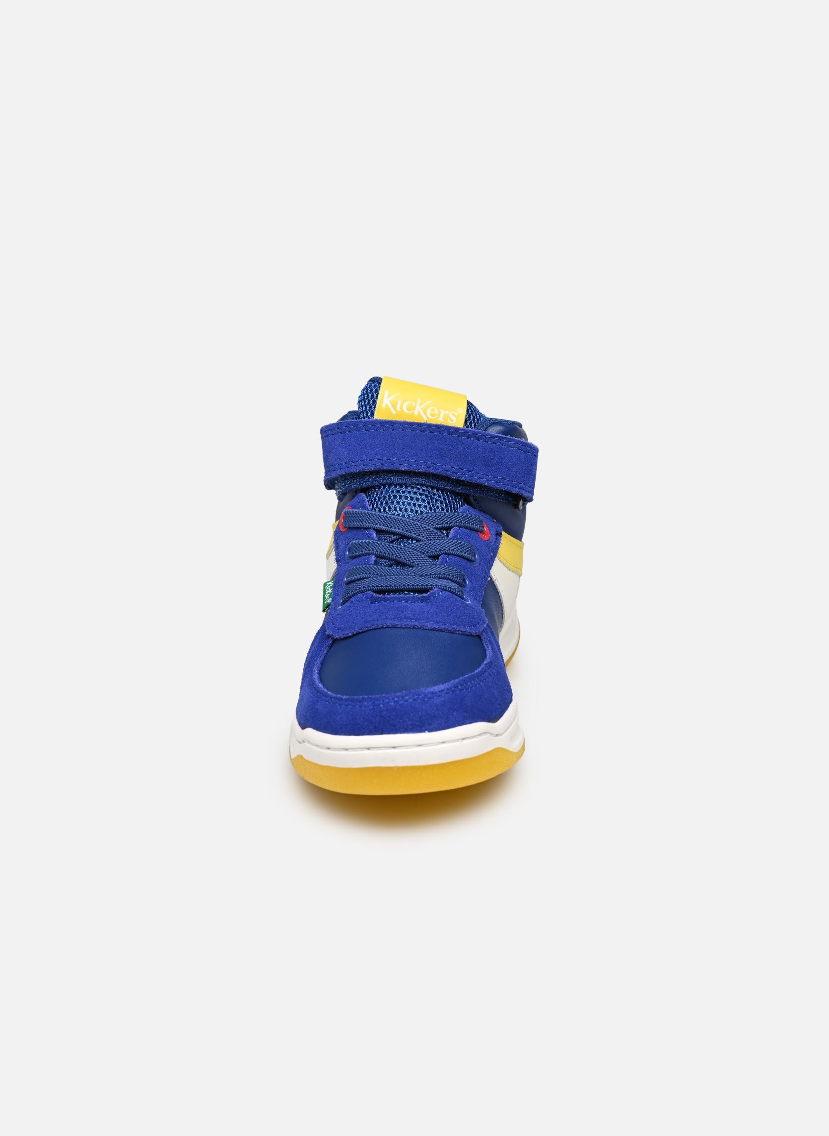 Baskets hautes KICKALIEN garçon bleu Kickers Baskets hautes KICKALIEN garçon bleu BLEU BLANC JAUNE