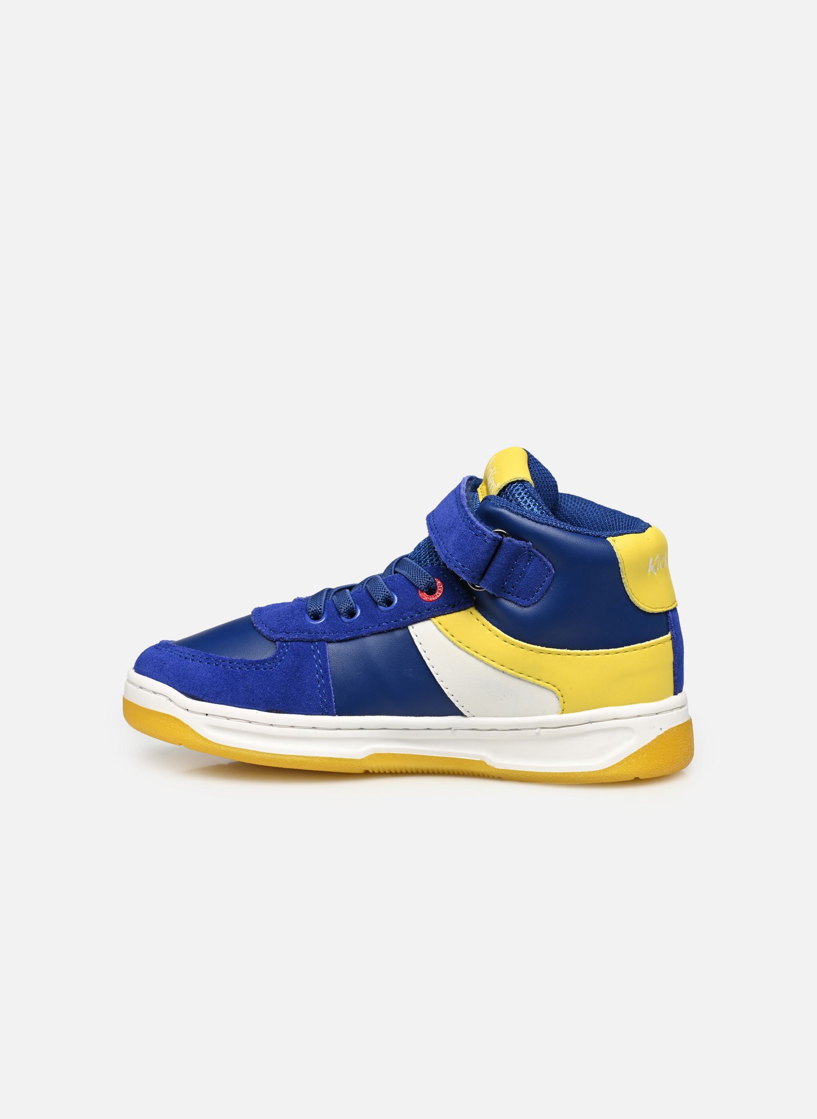 Baskets hautes KICKALIEN garçon bleu Kickers Baskets hautes KICKALIEN garçon bleu BLEU BLANC JAUNE