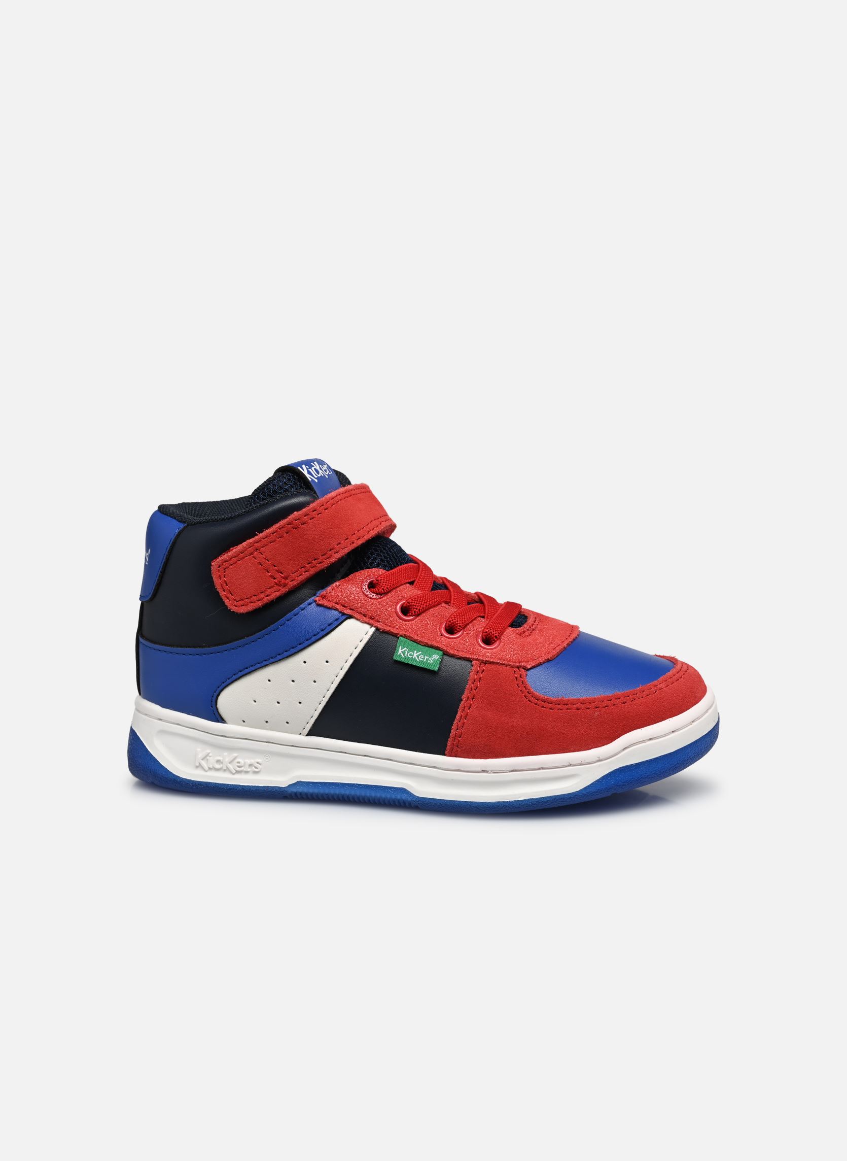 Baskets hautes KICKALIEN garçon multicolore Kickers Baskets hautes KICKALIEN garçon multicolore ROUGE MARINE BLEU