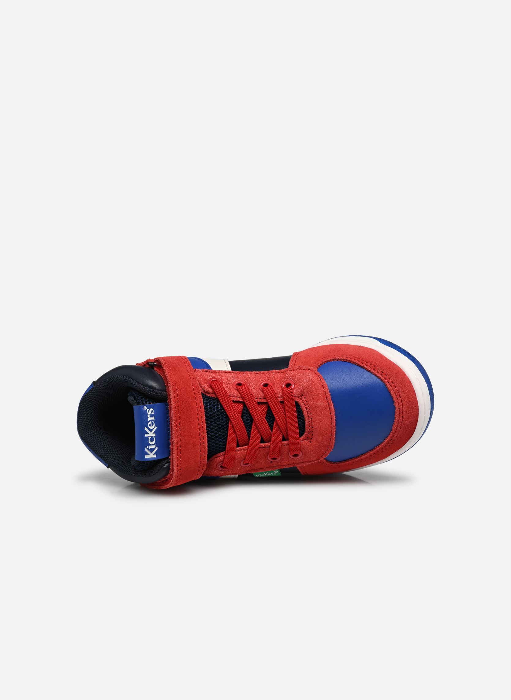 Baskets hautes KICKALIEN garçon multicolore Kickers Baskets hautes KICKALIEN garçon multicolore ROUGE MARINE BLEU