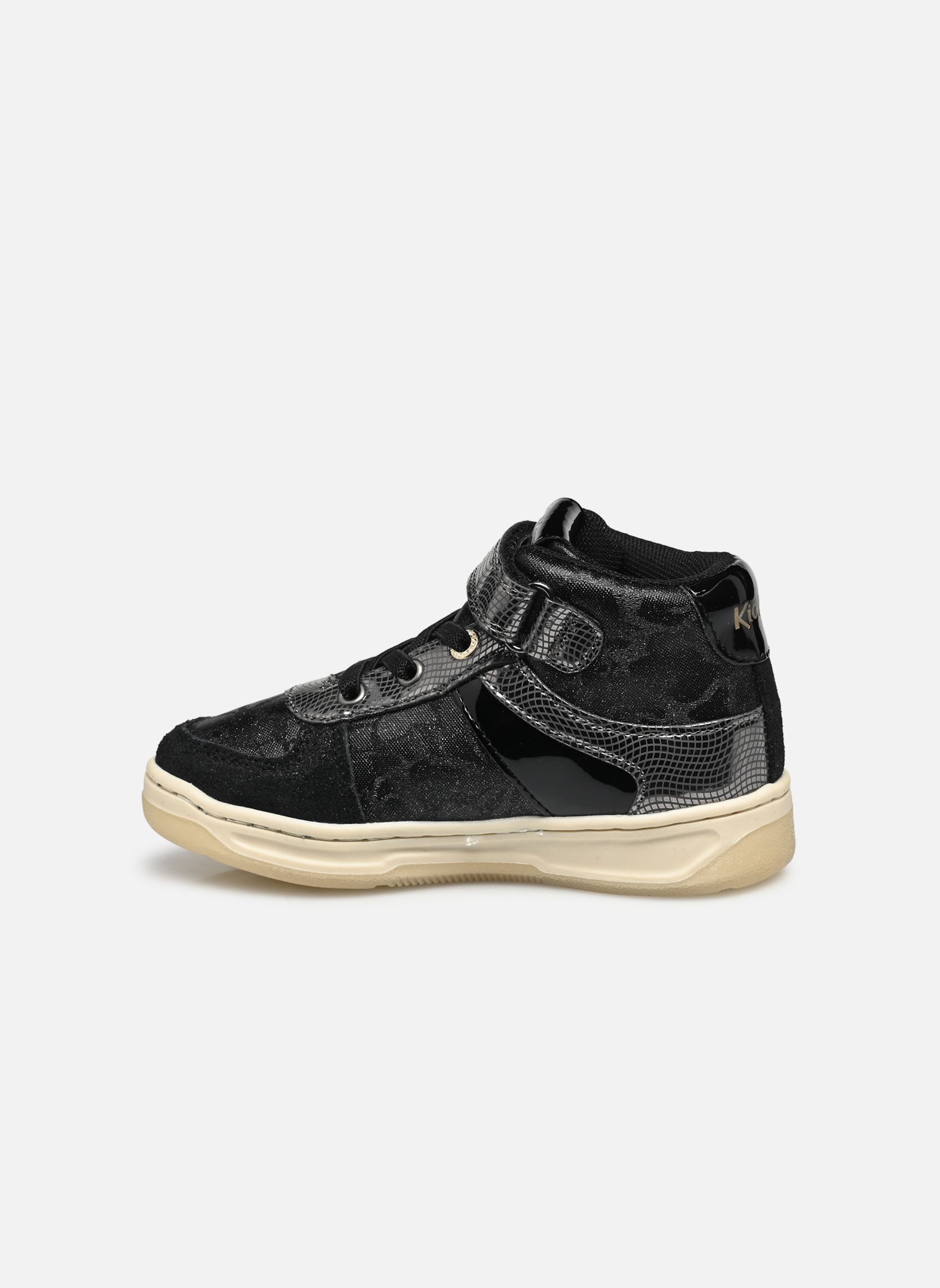 Baskets hautes KICKALIEN fille noir Kickers Baskets hautes KICKALIEN fille noir NOIR BRILLANT