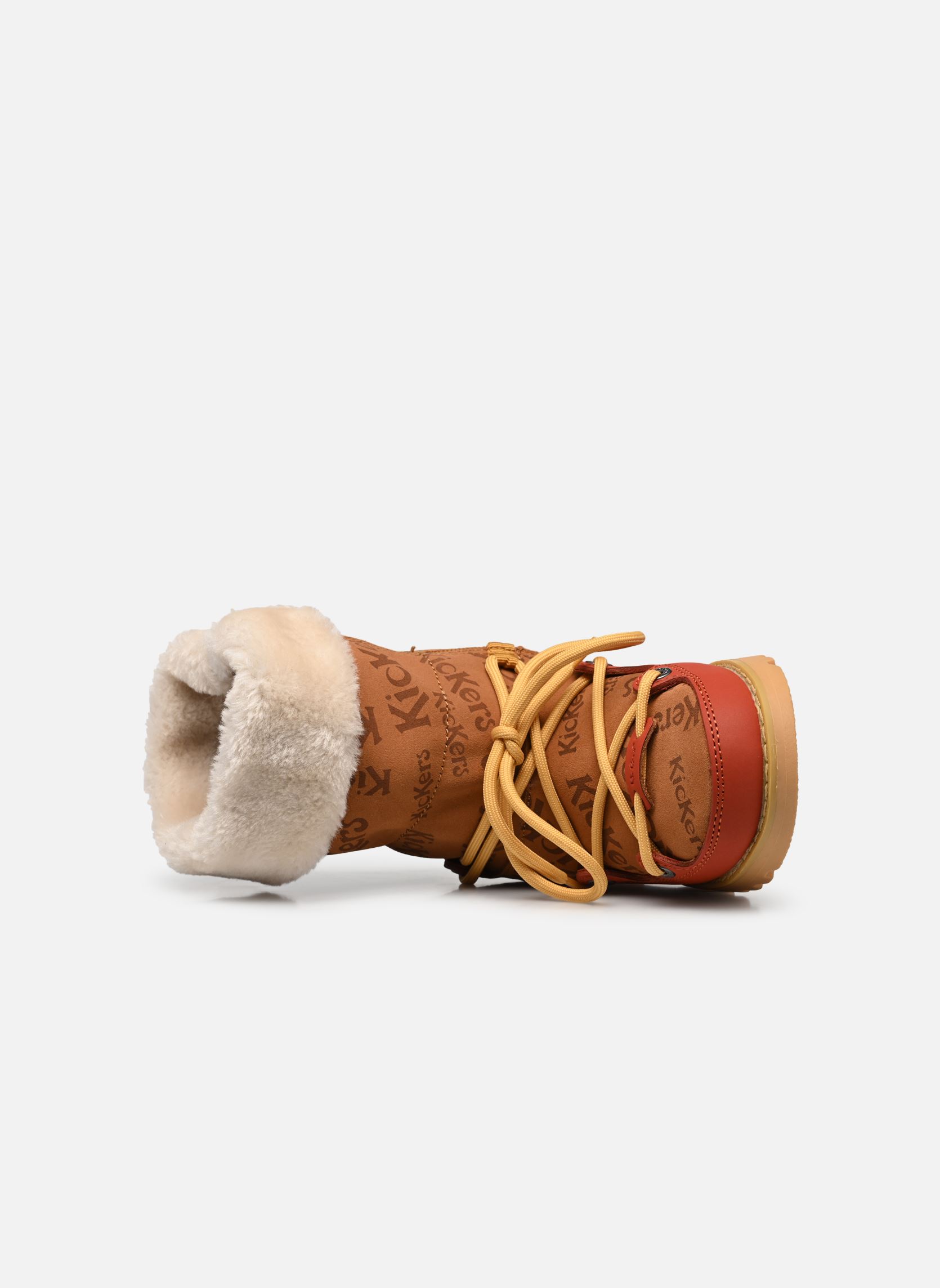 Schneestiefel KICKNEOSNOW KID mädchen braun Kickers Schneestiefel KICKNEOSNOW KID mädchen braun CAMEL ROUILLE
