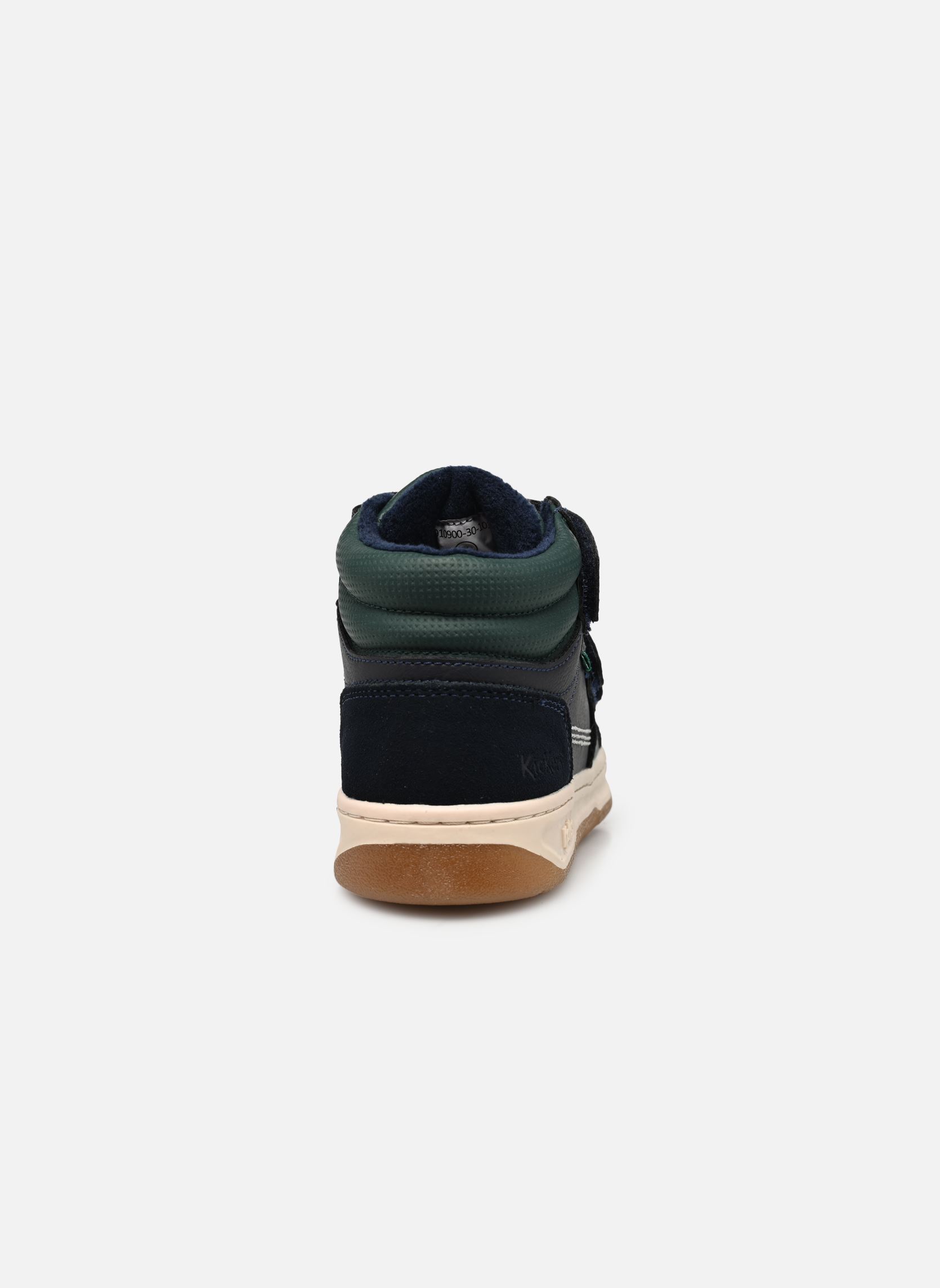 Baskets hautes KROISY garçon bleu Kickers Baskets hautes KROISY garçon bleu MARINE VERT