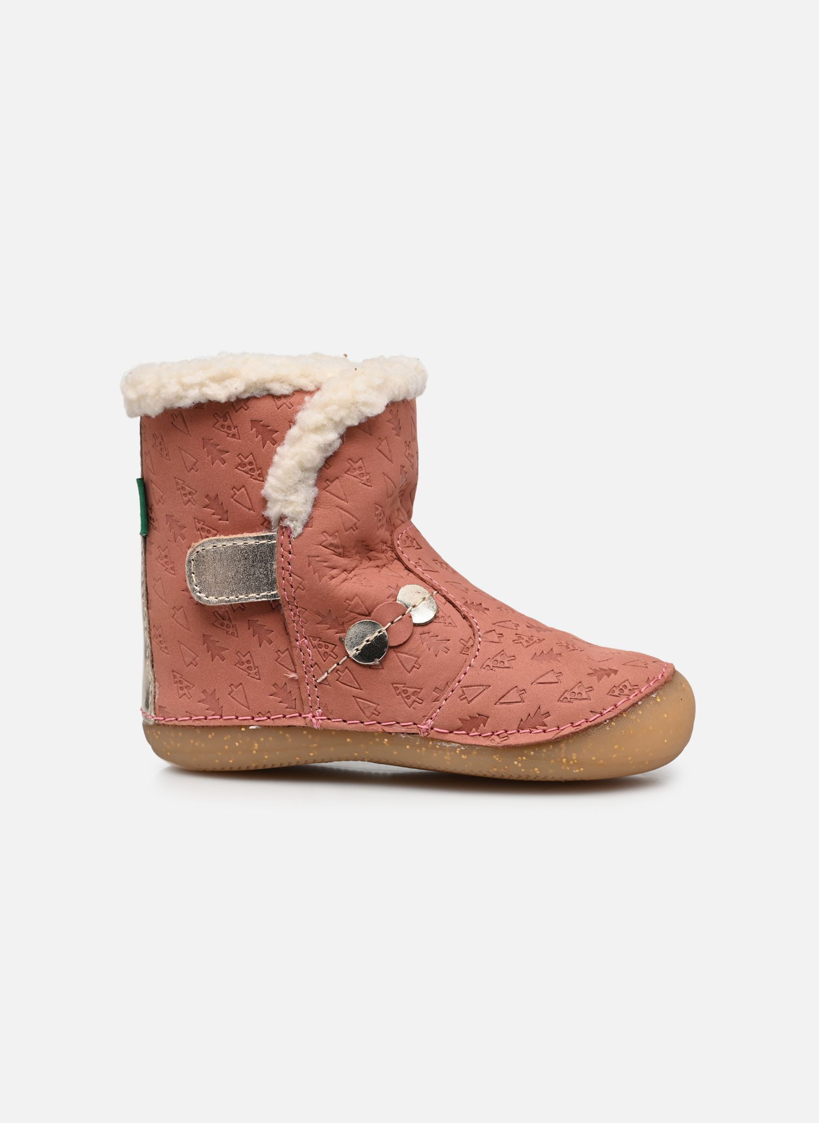 Schuhe für die ersten Schritte SO WINDY mädchen rosa Kickers Schuhe für die ersten Schritte SO WINDY mädchen rosa ROSE OR FANTAISIE