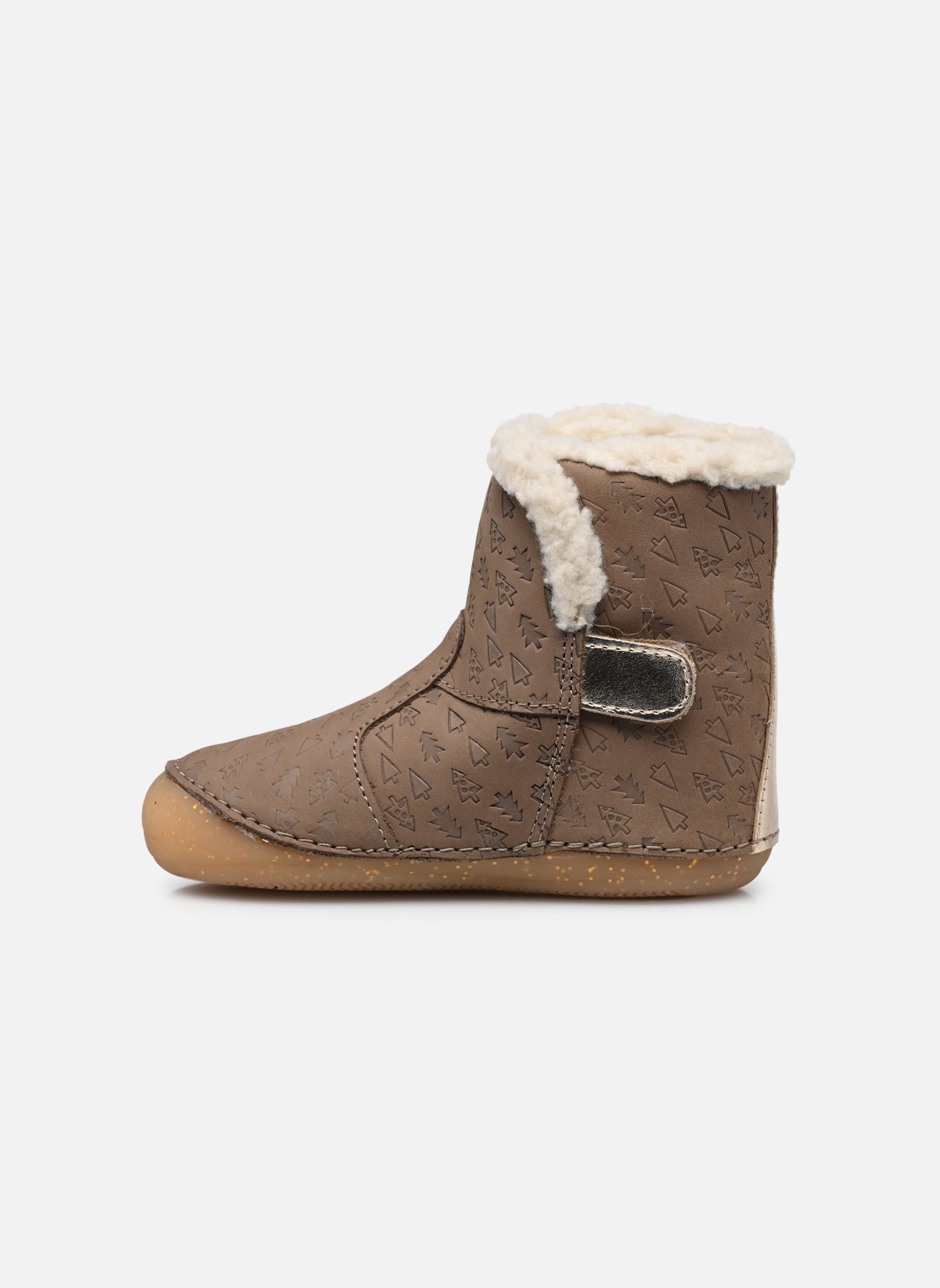 Chaussures premiers pas SO WINDY fille beige Kickers Chaussures premiers pas SO WINDY fille beige TAUPE OR FANTAISIE