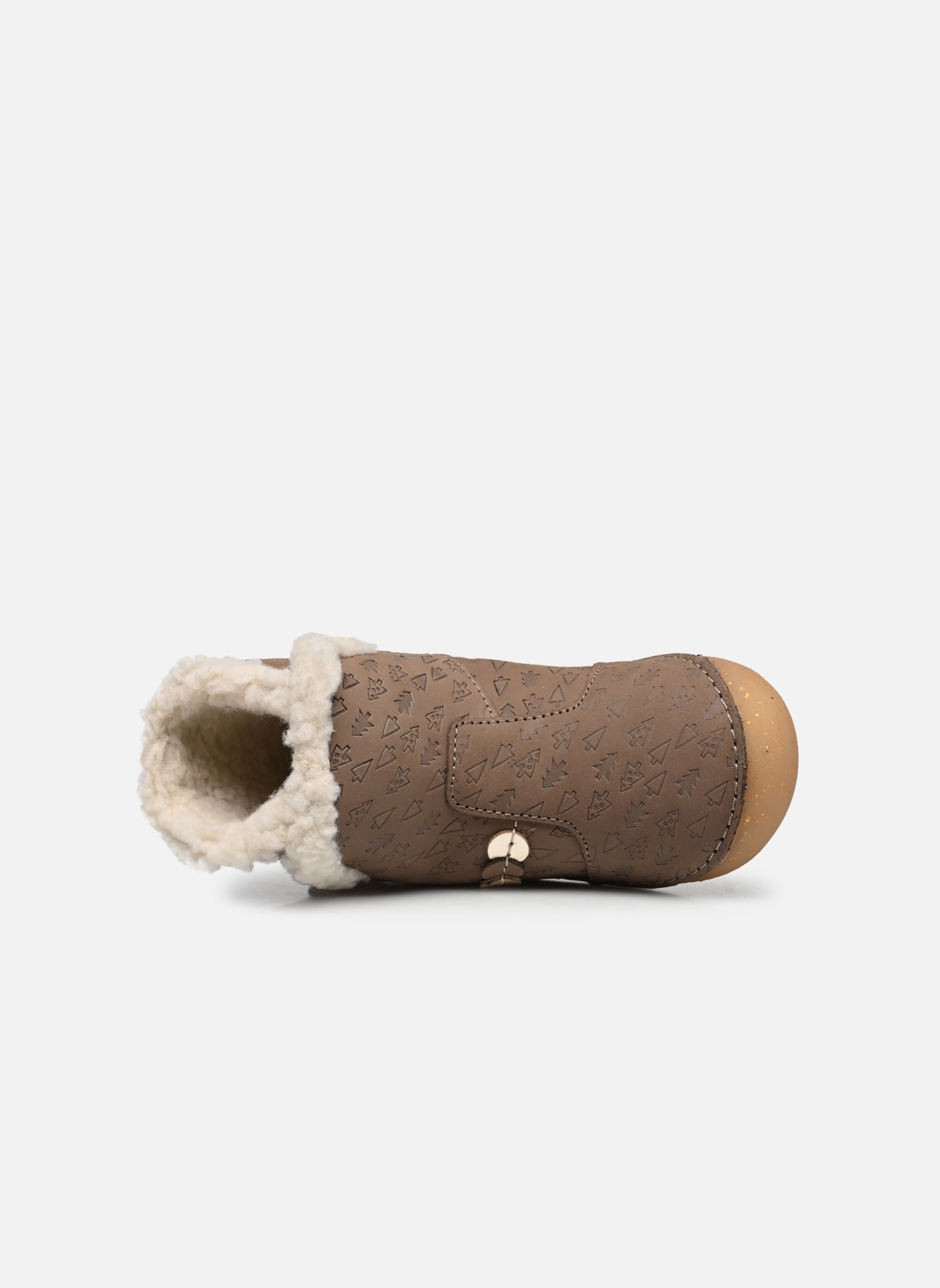 Chaussures premiers pas SO WINDY fille beige Kickers Chaussures premiers pas SO WINDY fille beige TAUPE OR FANTAISIE