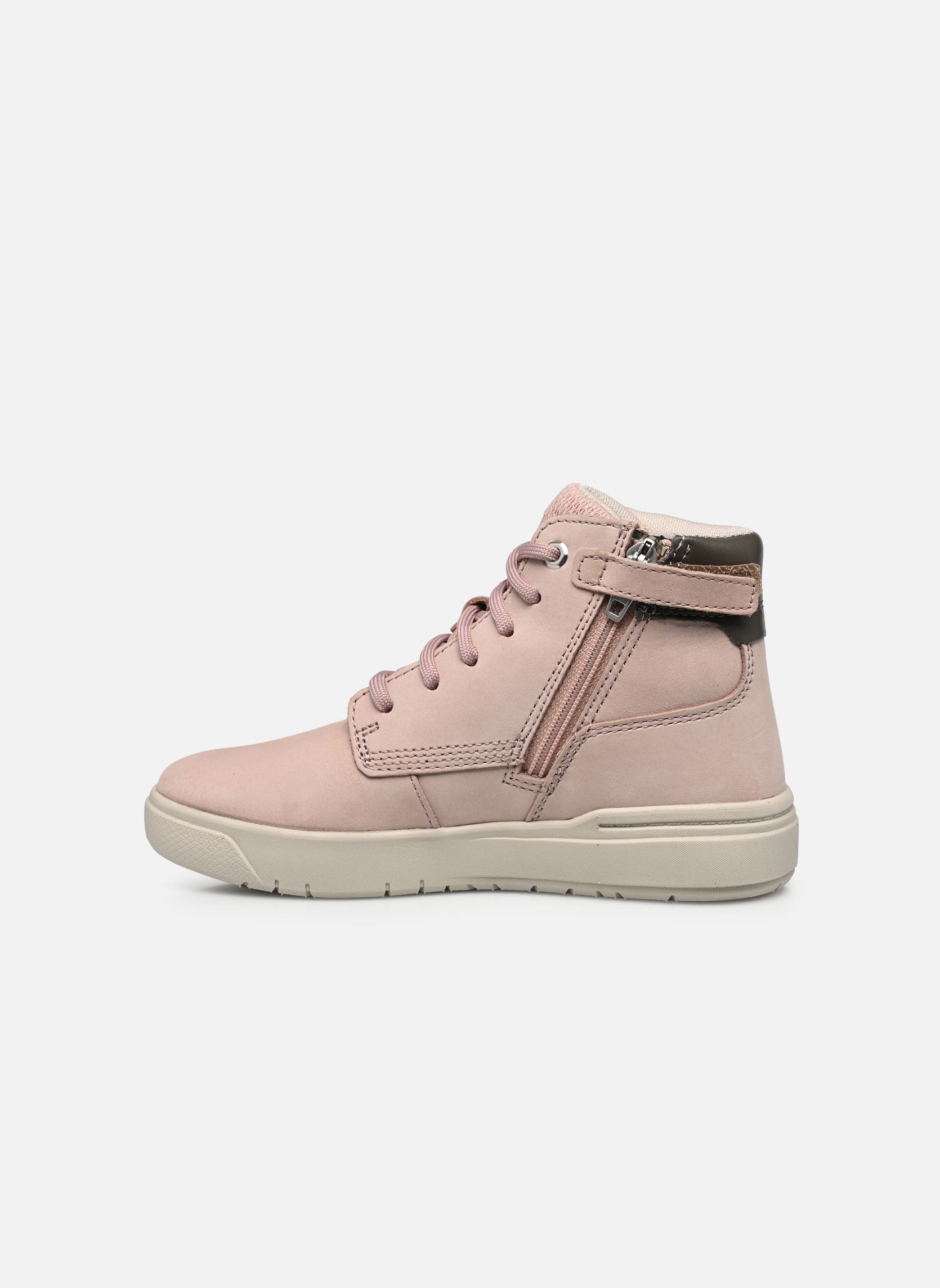Niedrige Sneaker Seneca Bay 6In Side Zip mädchen rosa Timberland Niedrige Sneaker Seneca Bay 6In Side Zip mädchen rosa LIGHT PINK NUBUCK