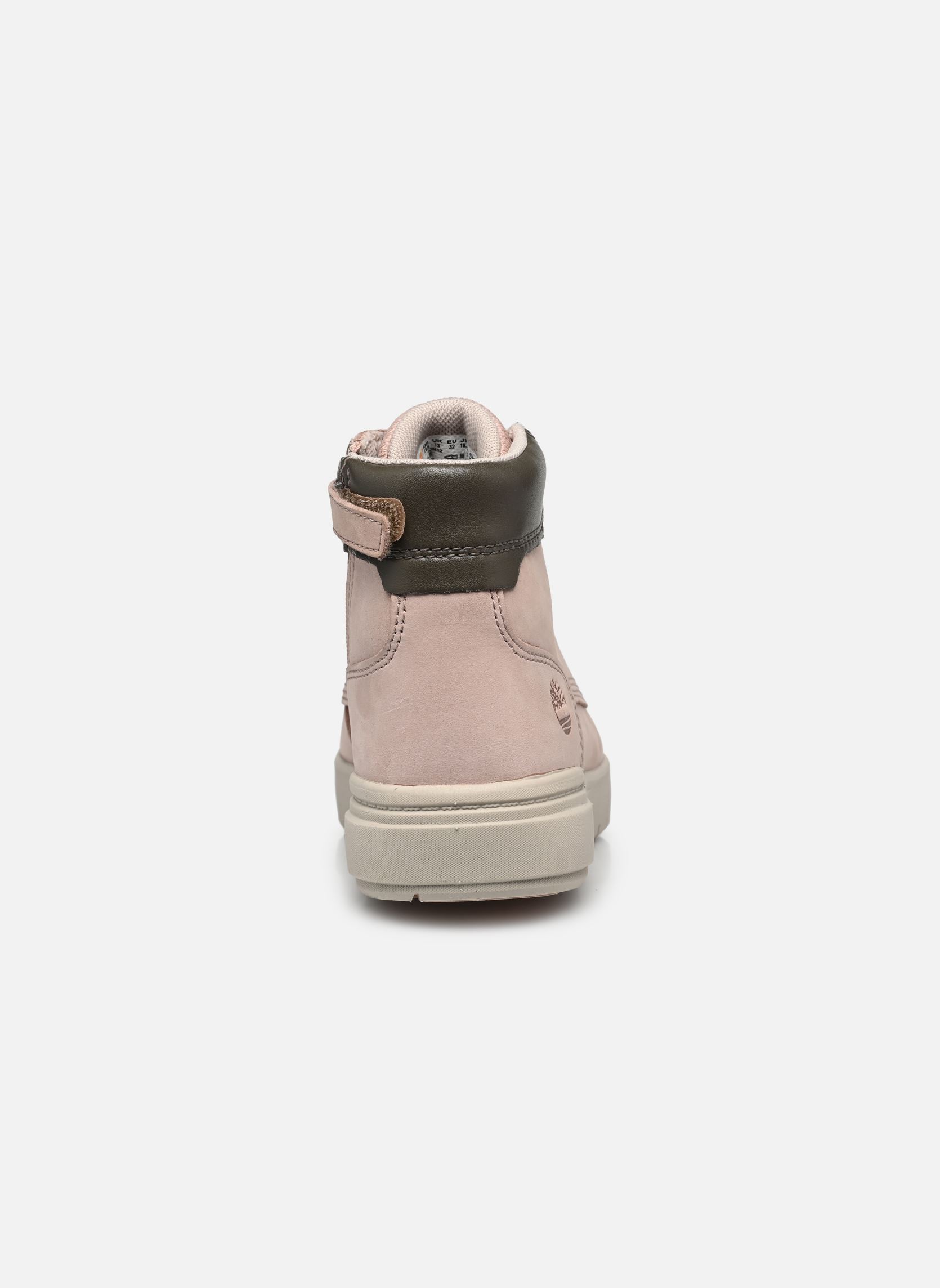 Niedrige Sneaker Seneca Bay 6In Side Zip mädchen rosa Timberland Niedrige Sneaker Seneca Bay 6In Side Zip mädchen rosa LIGHT PINK NUBUCK